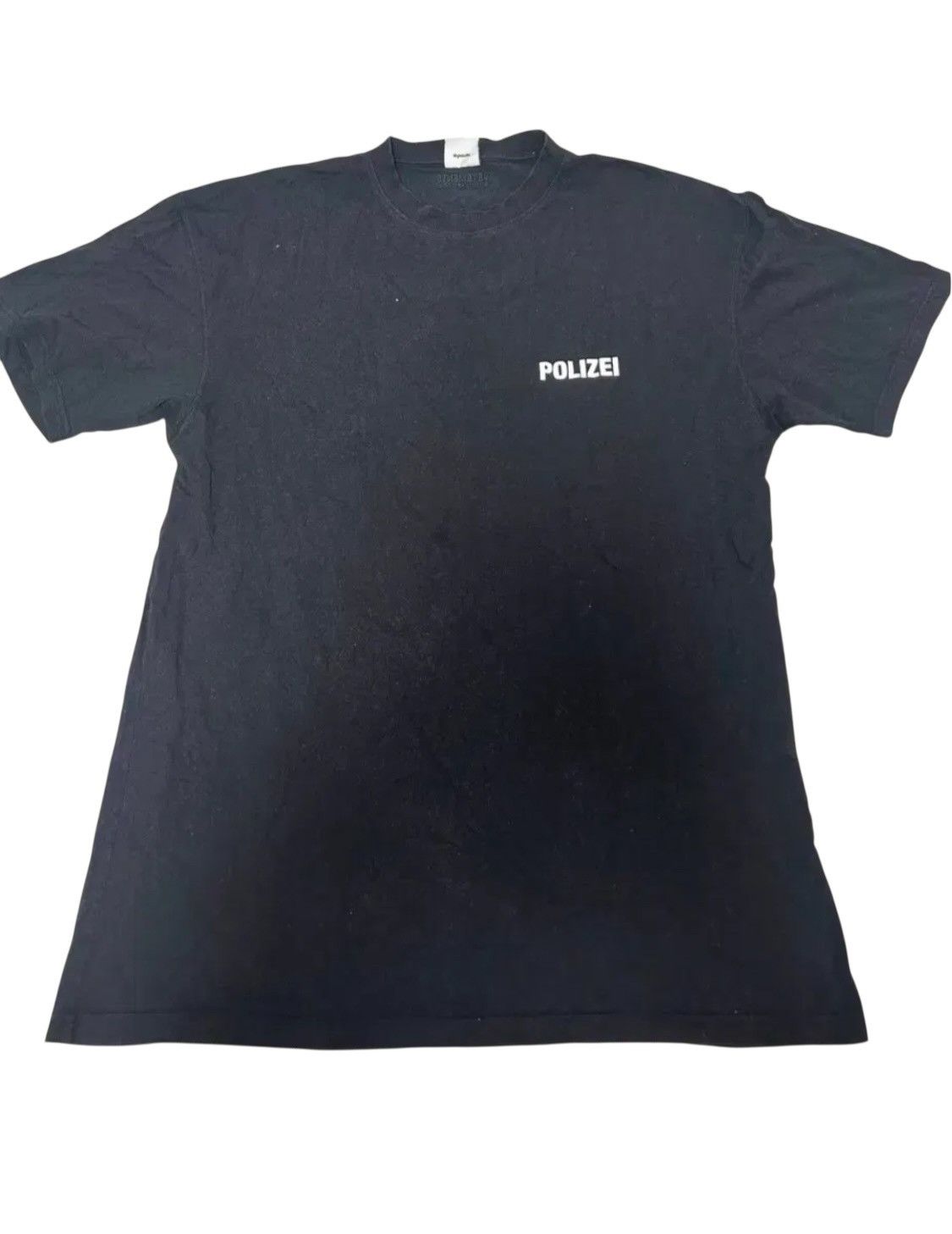 Vetements Vetements Polizei T-Shirt Size US XL / EU 56 / 4 - 2 Thumbnail