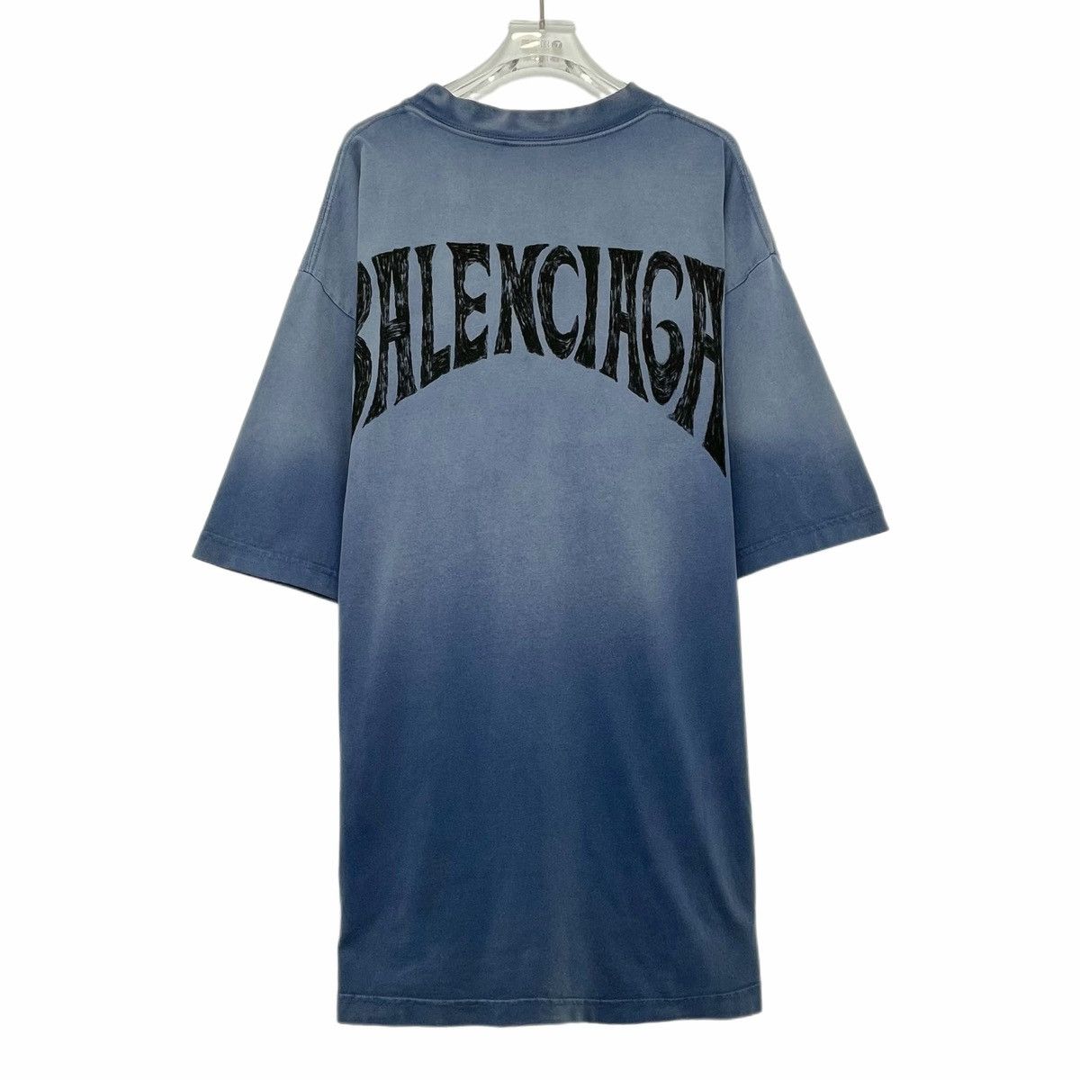 Balenciaga Balenciaga Embroidered Pullover Short Sleeve T-shirt K26WX Size US XL / EU 56 / 4 - 1 Thumbnail