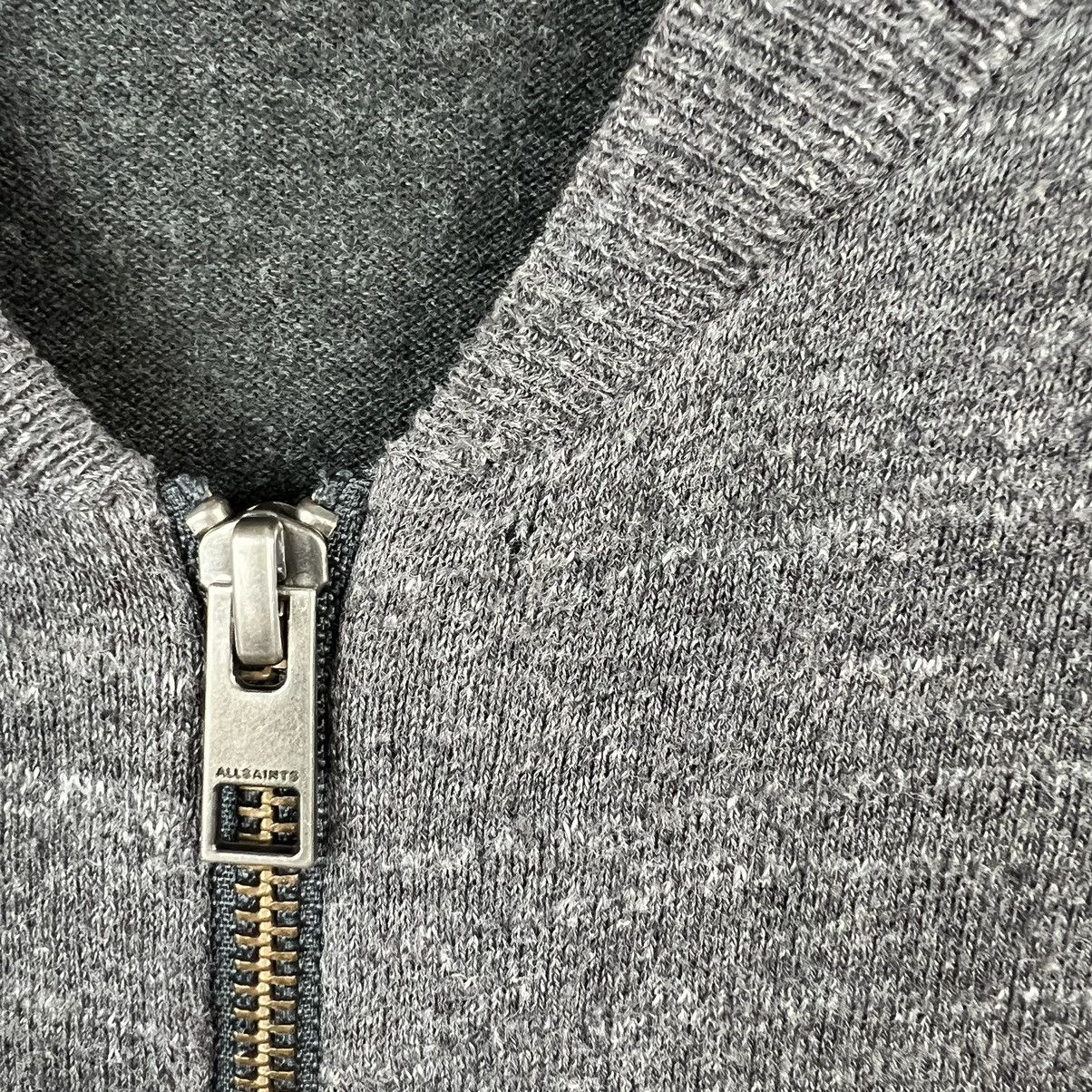 Allsaints Allsaints Vintage Bomber Zip Sweatshirt Size US S / EU 44-46 / 1 - 6 Thumbnail