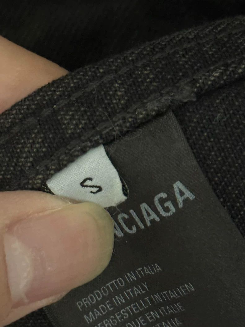 Balenciaga Balenciaga Solid Color Graffiti Single-Breasted Notch Lape Size US S / EU 44-46 / 1 - 7 Thumbnail