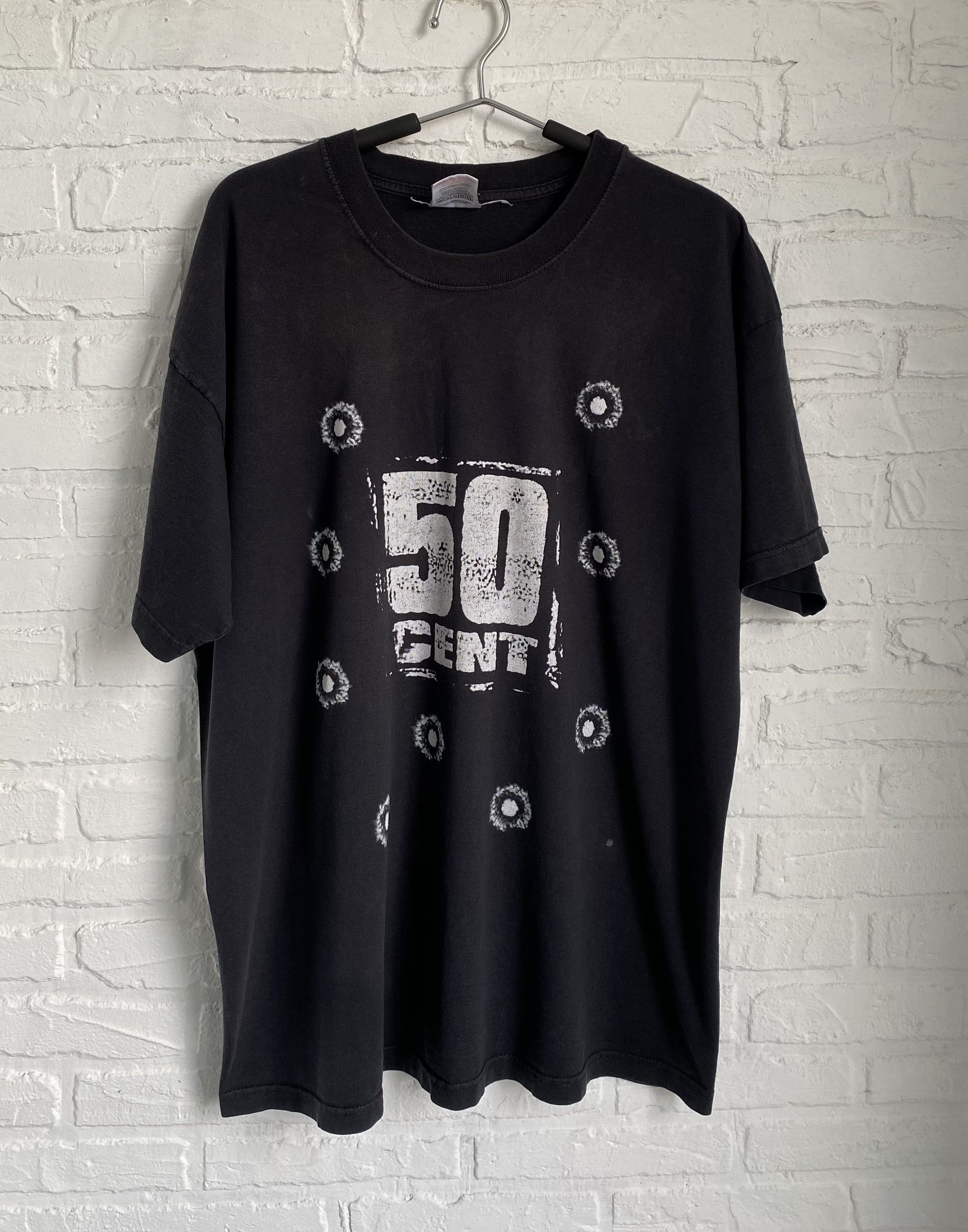 Band Tees × Rap Tees × Vintage Vintage 2000s 50 cent get rich or die tryin' t-shirt Size US XL / EU 56 / 4 - 8 Thumbnail