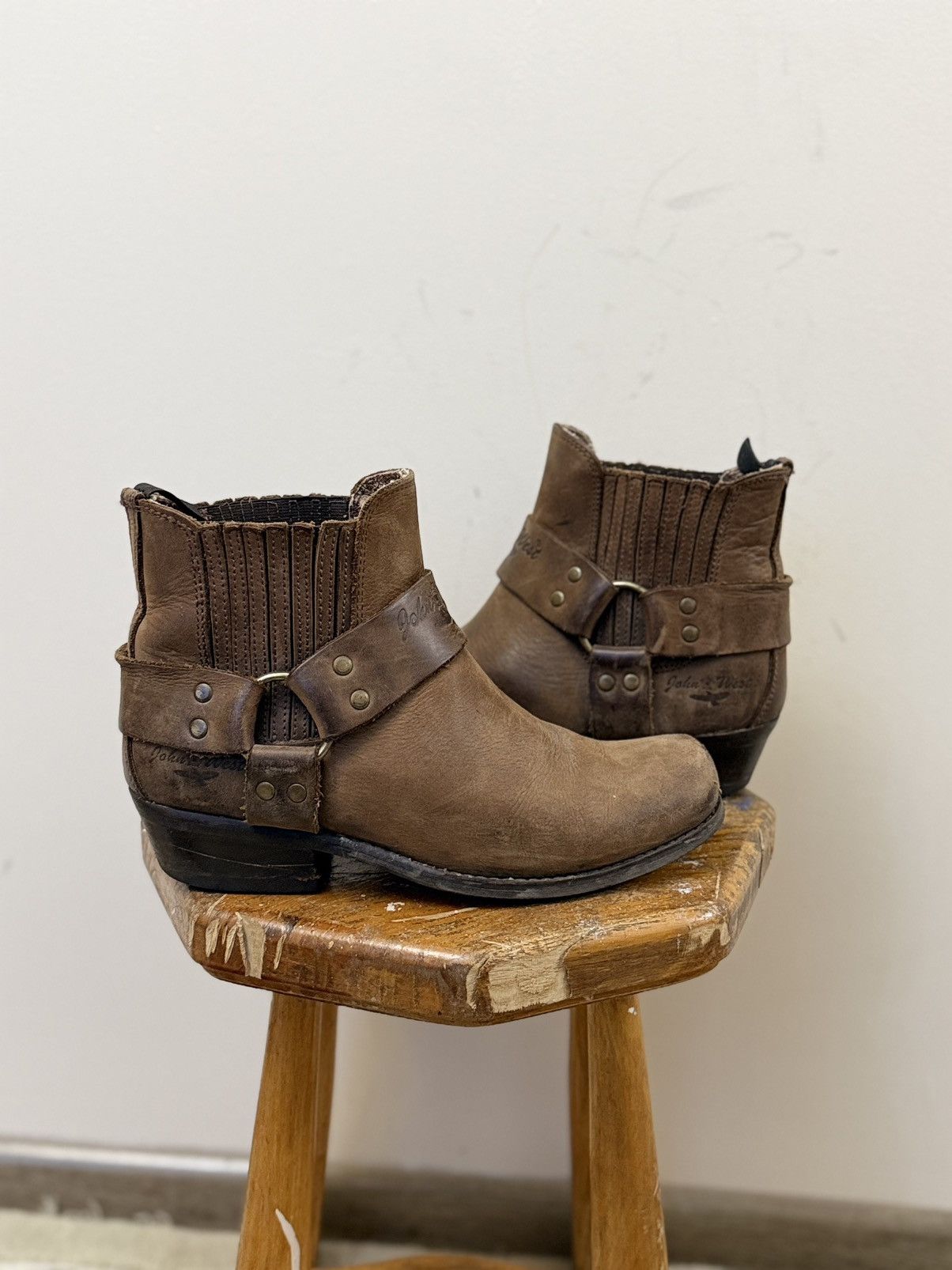 Guidi Vintage 90s Guidi Vibe Ankle-Zip Boots Hedi Slimane boots Size US 7 / EU 40 - 1 Thumbnail