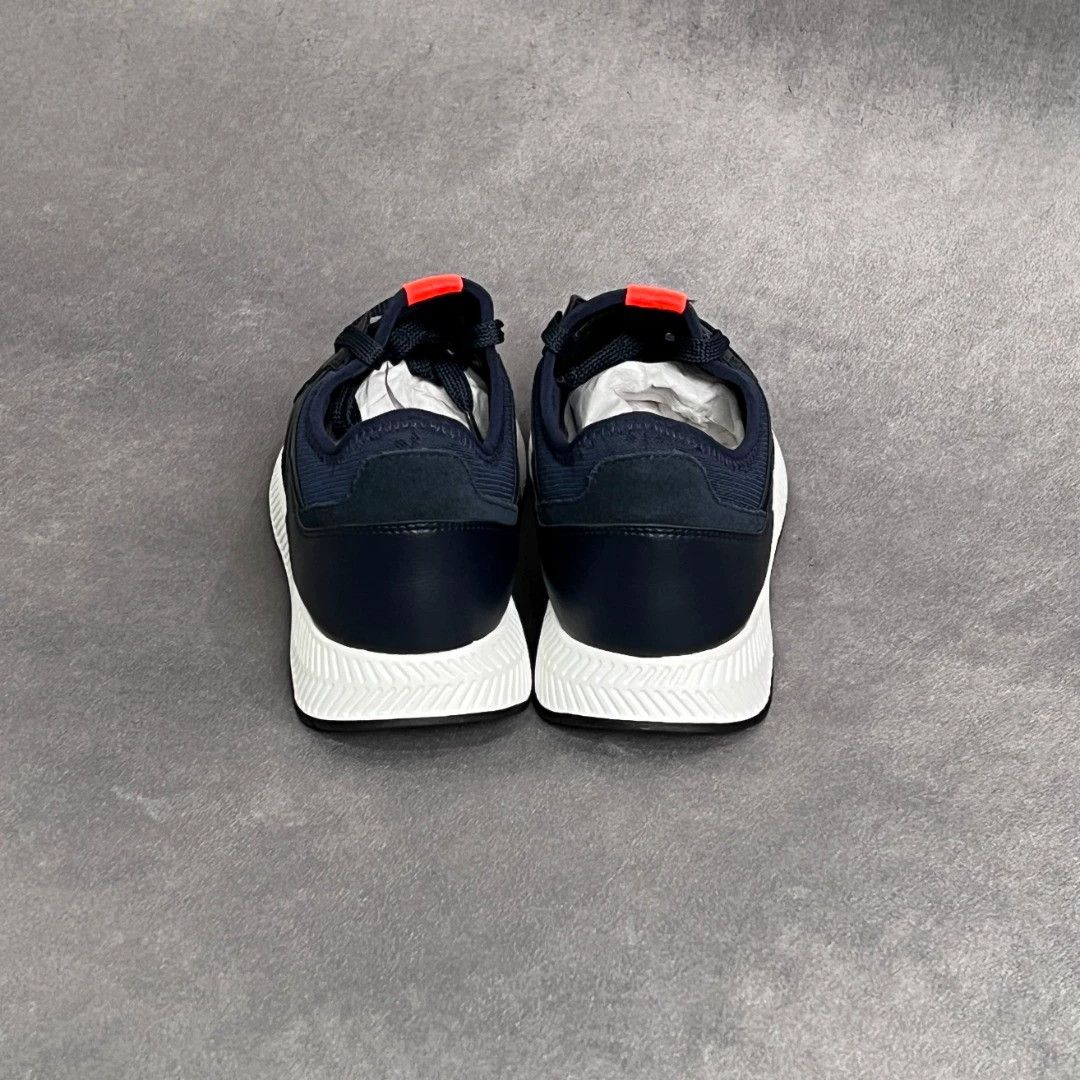 Hugo Boss HUGO BOSS Navy Color Block Cutout Sneakers 40 Size US 7 / EU 40 - 3 Thumbnail