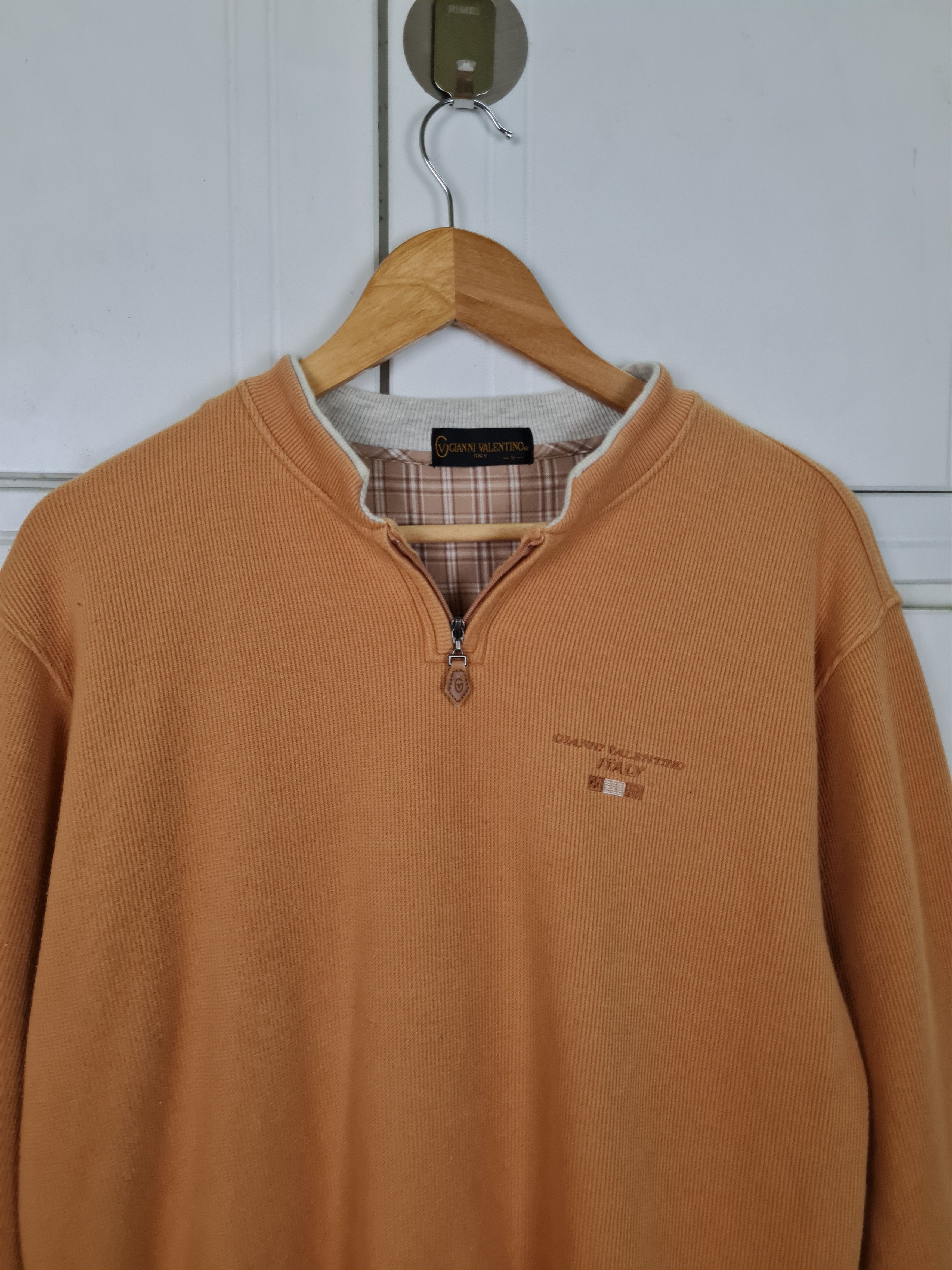 Vintage Vintage Gianni Valentino Halfzipper Size US M / EU 48-50 / 2 - 3 Thumbnail