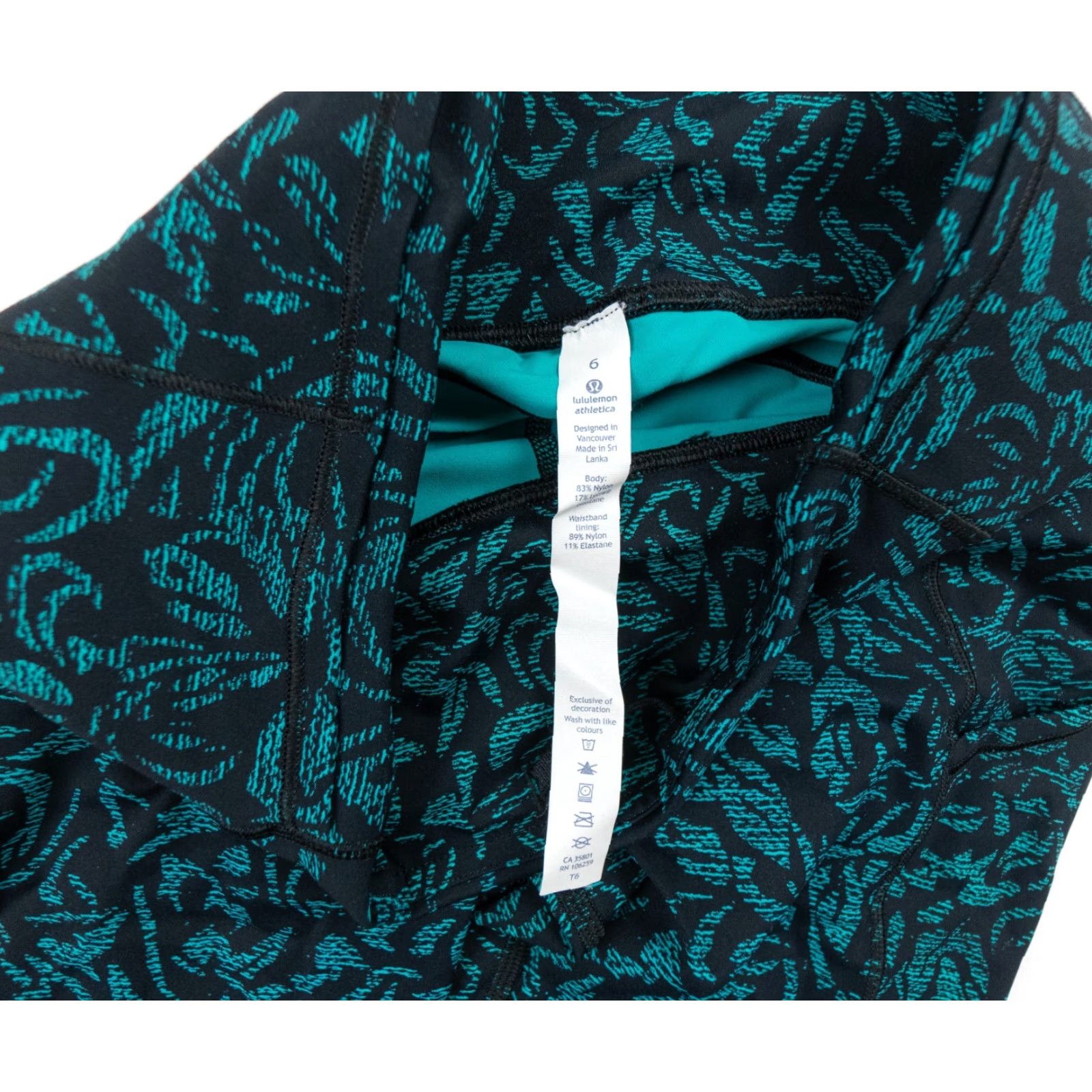 Lululemon Lululemon Leggings Women Size 6 Blue Cropped Stretch Activewear Yoga Gym Pants Ladies/ Women's Cropped Leggings Size 6 Blue Stretch Activewear Yoga Size 28" / US 6 / IT 42 - 5 Thumbnail
