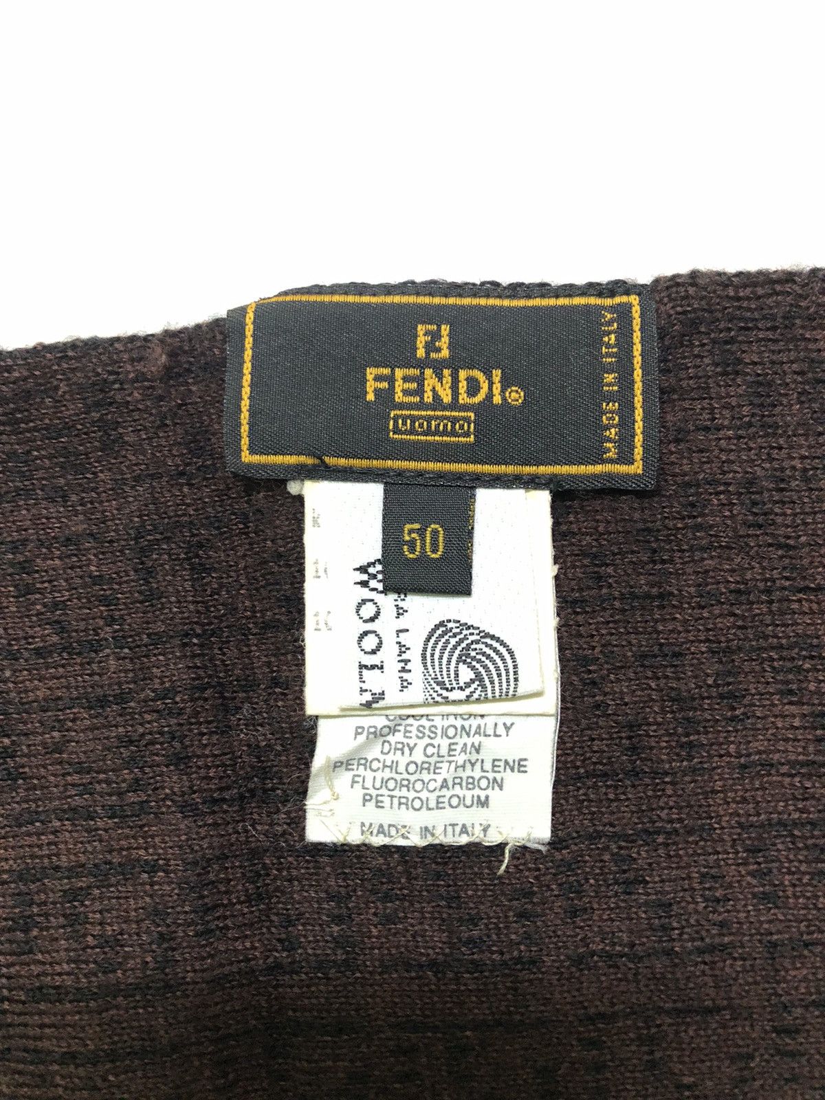 Fendi Vintage Fendi Muffler Scarf Size ONE SIZE - 8 Thumbnail