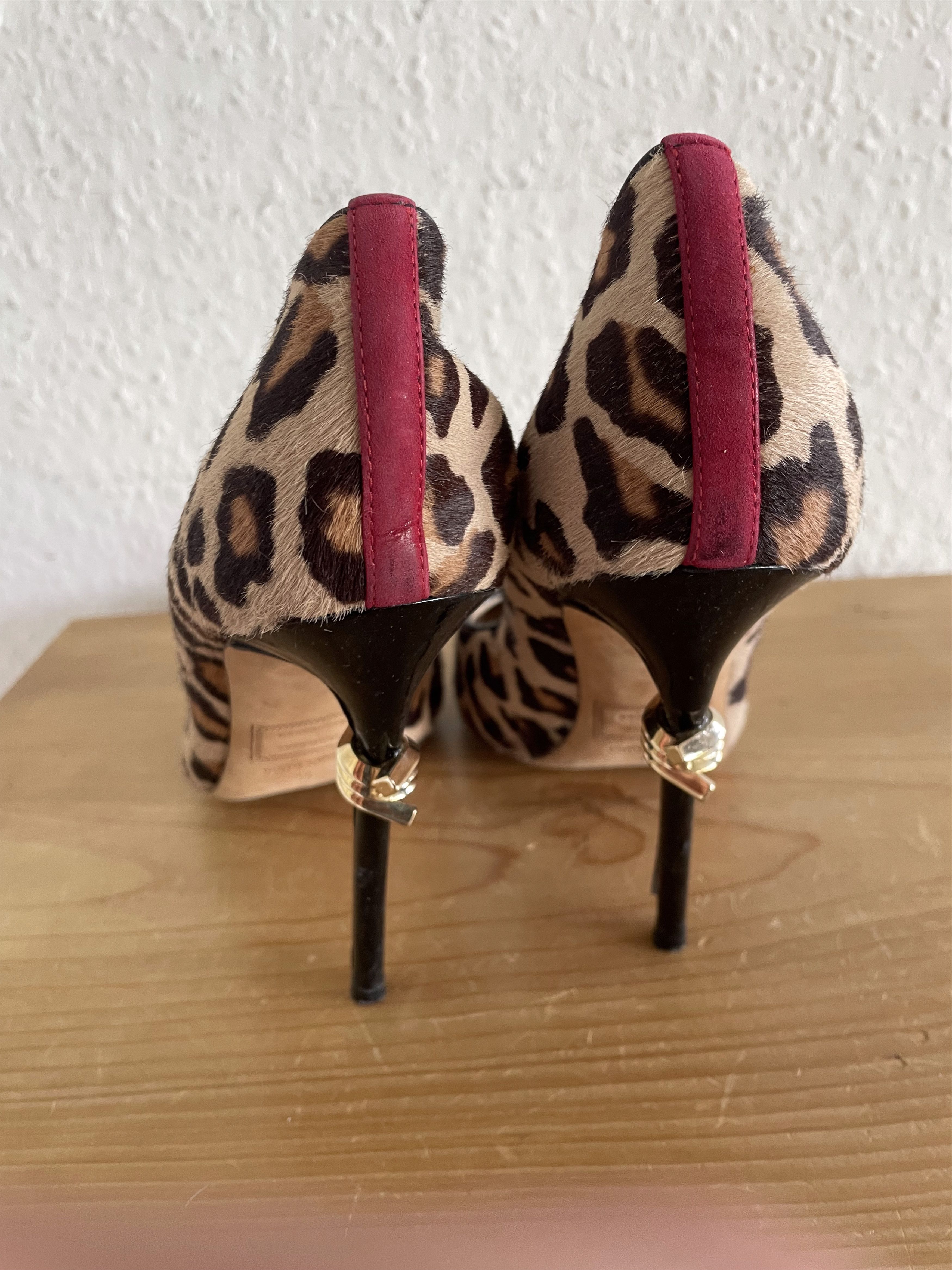 Dsquared2 Leopard Pony Hair Heels Brown Size US 6.5 / IT 36.5 - 4 Thumbnail