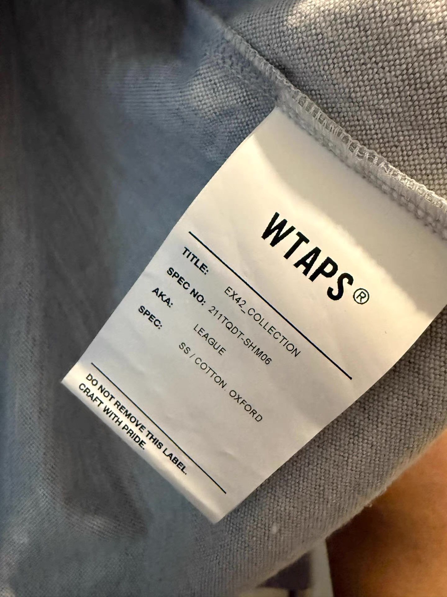 Wtaps WTAPS 21SS League collarless short-sleevebaseball shirt Ｑ20 Size US L / EU 52-54 / 3 - 2 Thumbnail