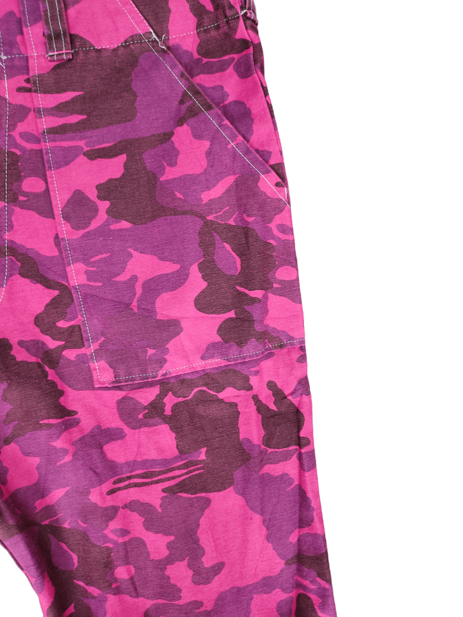 If Six Was Nine Japanese Brand 1409 Bondage Zipper Camo Fatigue Cropped Size US 29 - 5 Thumbnail