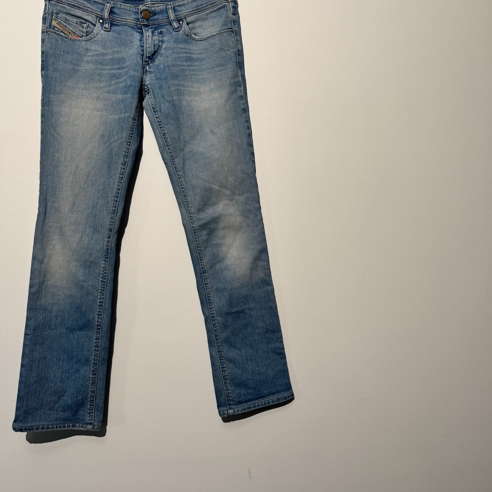 Diesel Vintage Diesel Unisex Blue Cotton Denim Pants Size W27 L32 Size US 27 - 3 Thumbnail