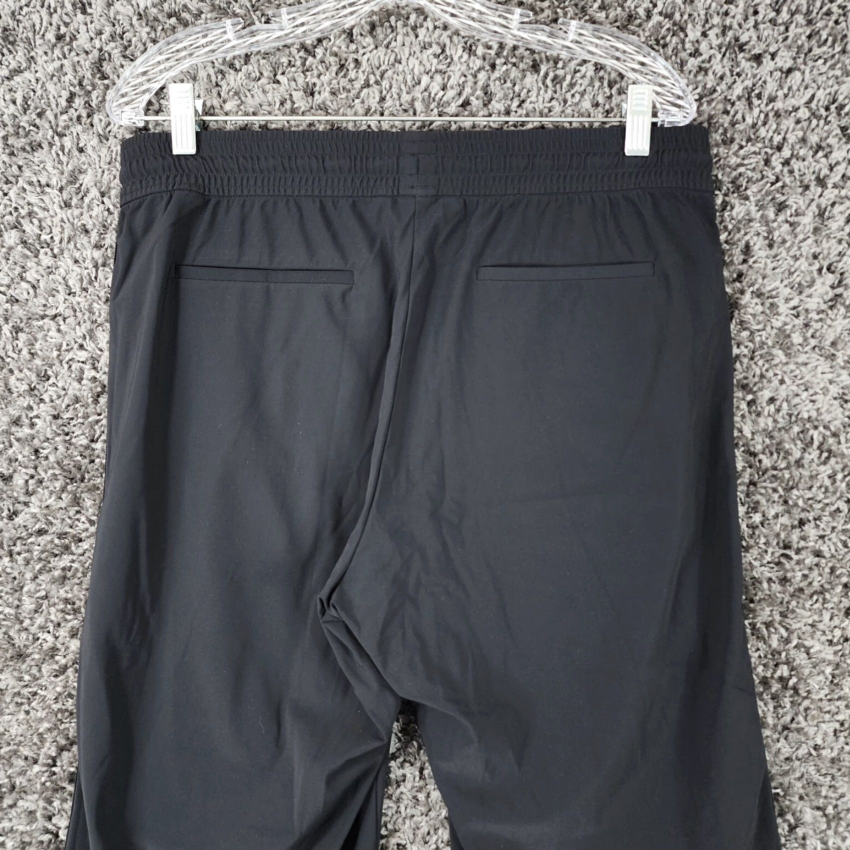 Athleta ATHLETA Women's Black Nylon Spandex Track Pants Activewear Size M Size 32" / US 10 / IT 46 - 7 Thumbnail