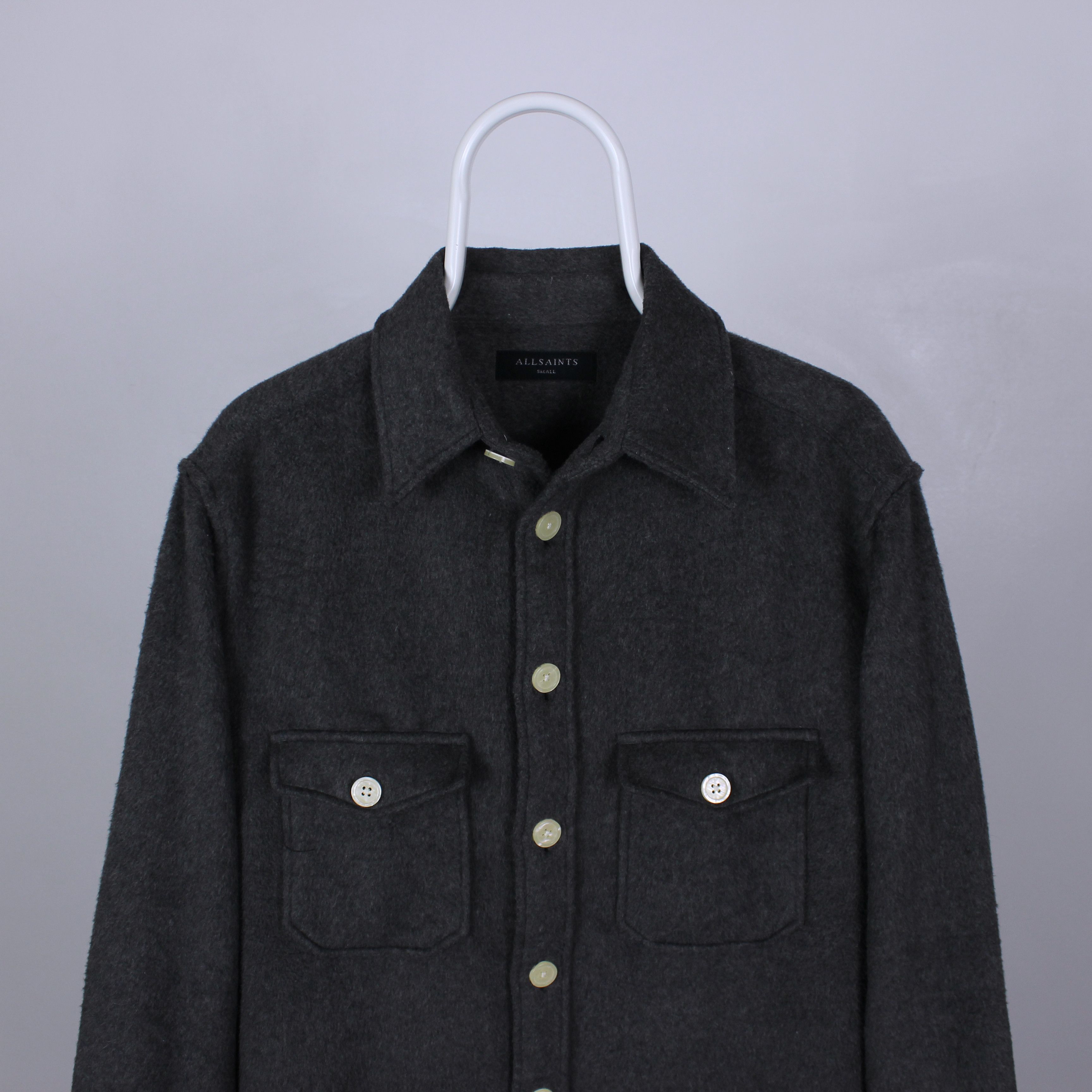 Allsaints Allsaints heavy shirt jacket wool dillingham ls shirt M Size US S / EU 44-46 / 1 - 3 Thumbnail