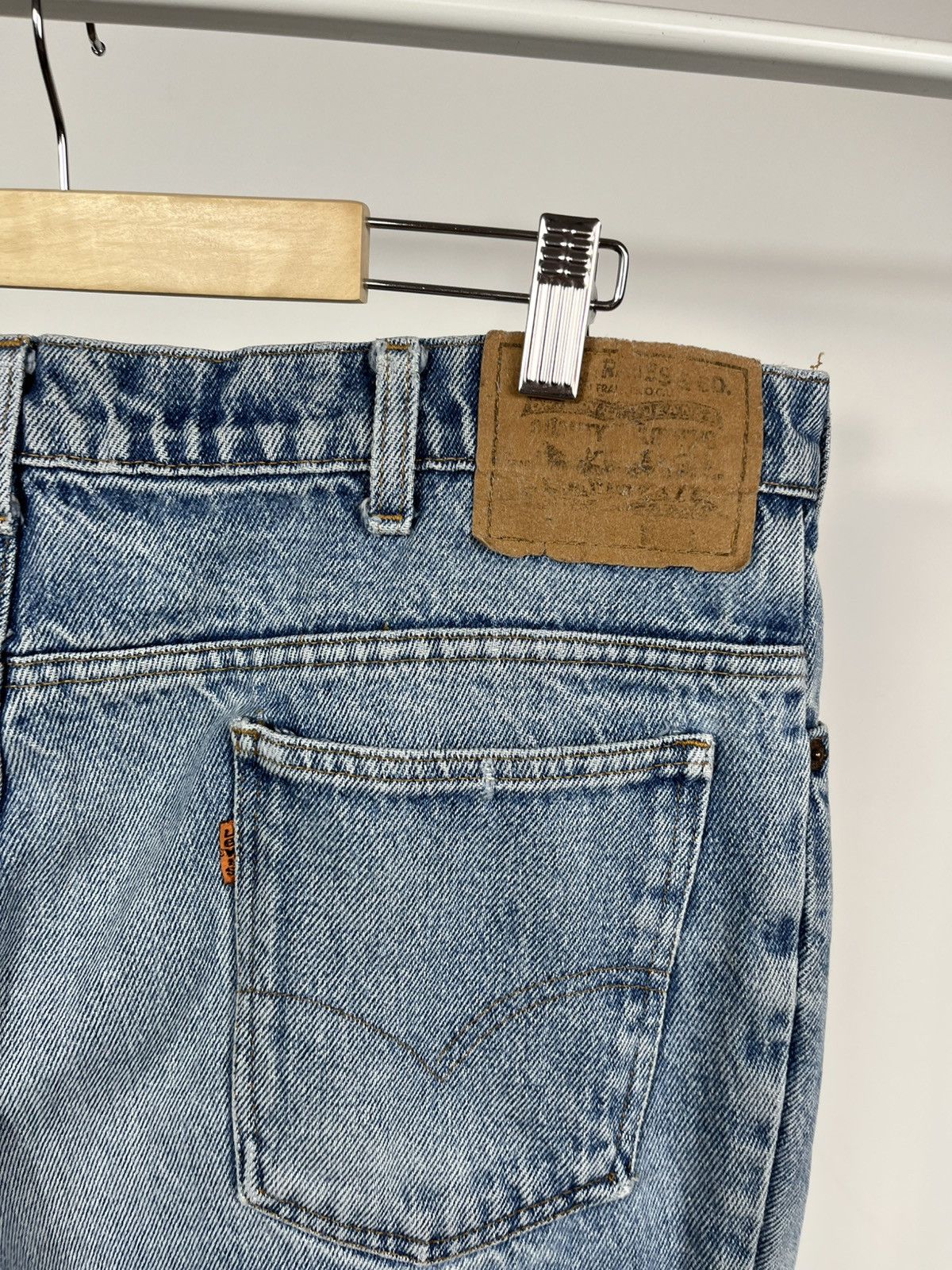 Levi's Vintage Levis Distressed Denim Jeans Pants Yugoslavia Size US 32 / EU 48 - 4 Thumbnail