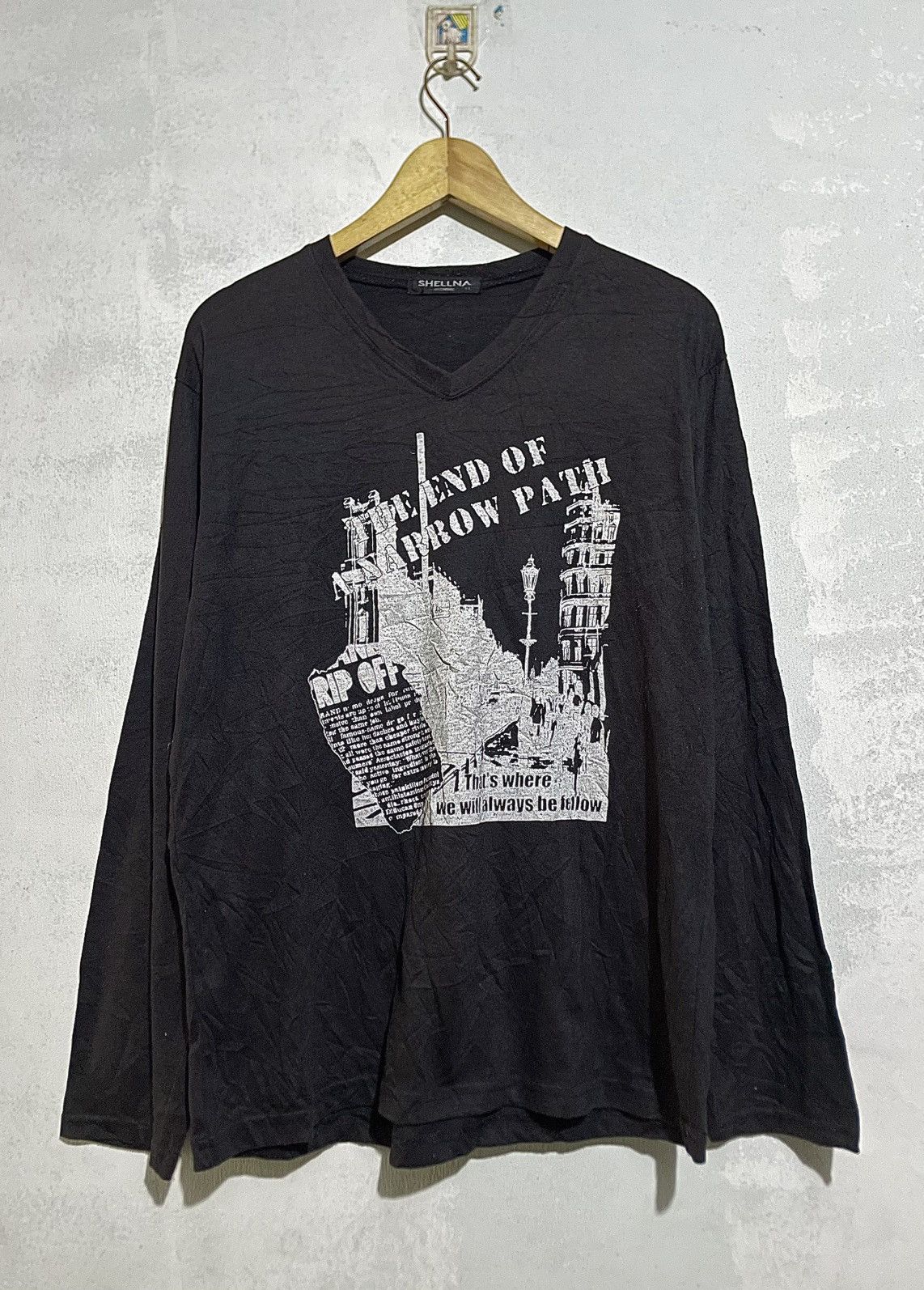Le Grande Bleu (L.G.B.) Japanese Goth Poem Shellna Homme Size US M / EU 48-50 / 2 - 1 Thumbnail
