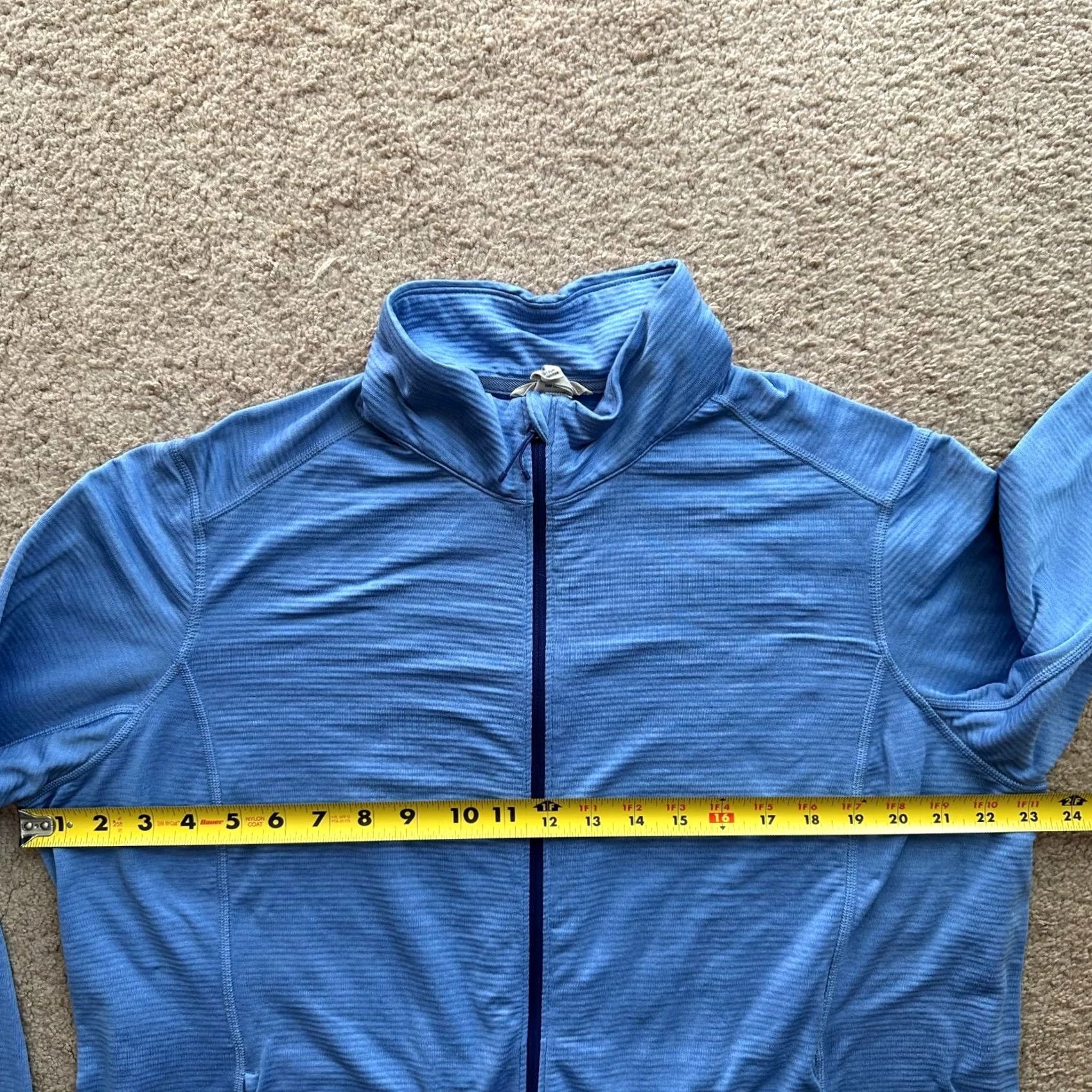 Vintage Duluth Sweater Womens 2XL Blue Fleece Full Zip Mock Neck Pockets Size XXL / US 16-18 / IT 52-54 - 7 Thumbnail