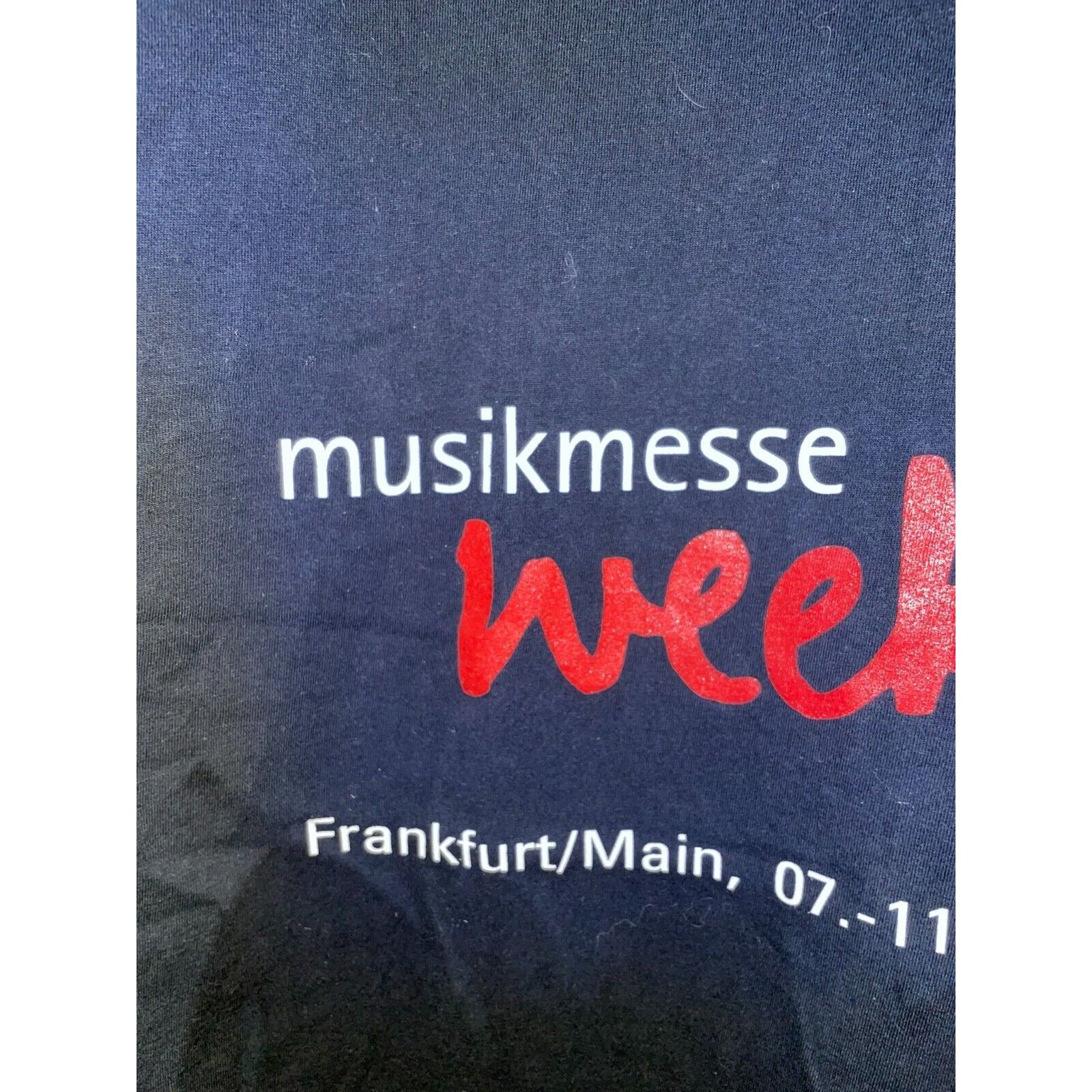Vintage Vintage Musikmesse Shirt Weekend Frankfurt Main Tee Y2K M Size US M / EU 48-50 / 2 - 2 Thumbnail