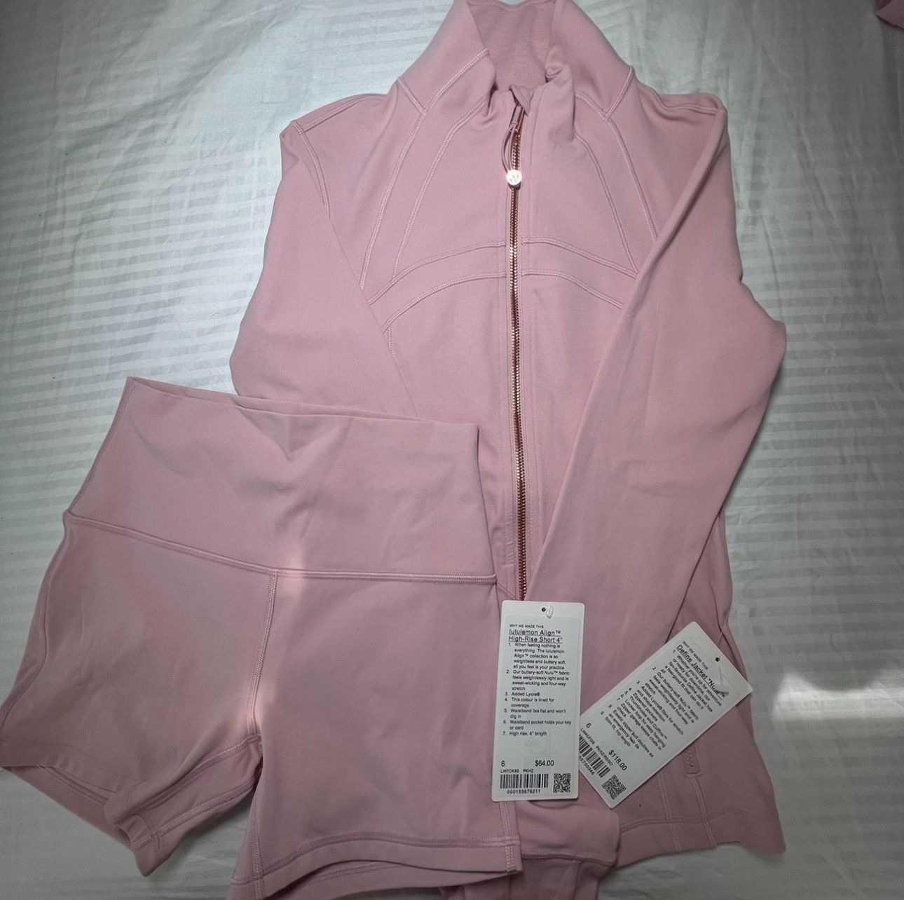 Lululemon Lululemon Pink Haze Shorts Set Size M / US 6-8 / IT 42-44 - 1 Thumbnail