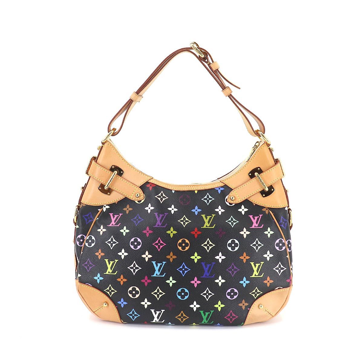 Louis Vuitton Black Monogram Multicolor Greta Bag – Bagaholic