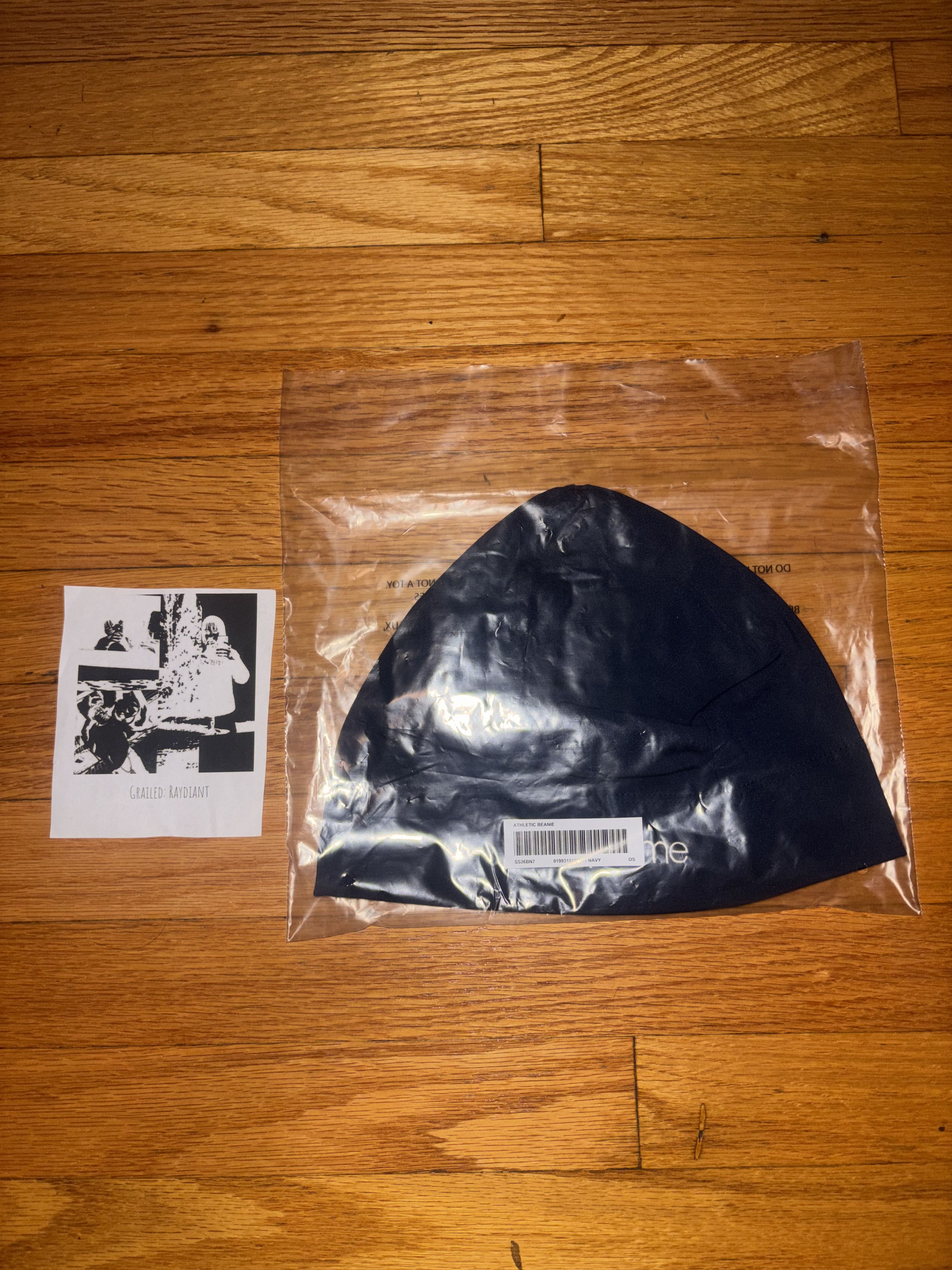 Supreme SS26 Base Layer Beanie Navy Size ONE SIZE - 1 Thumbnail
