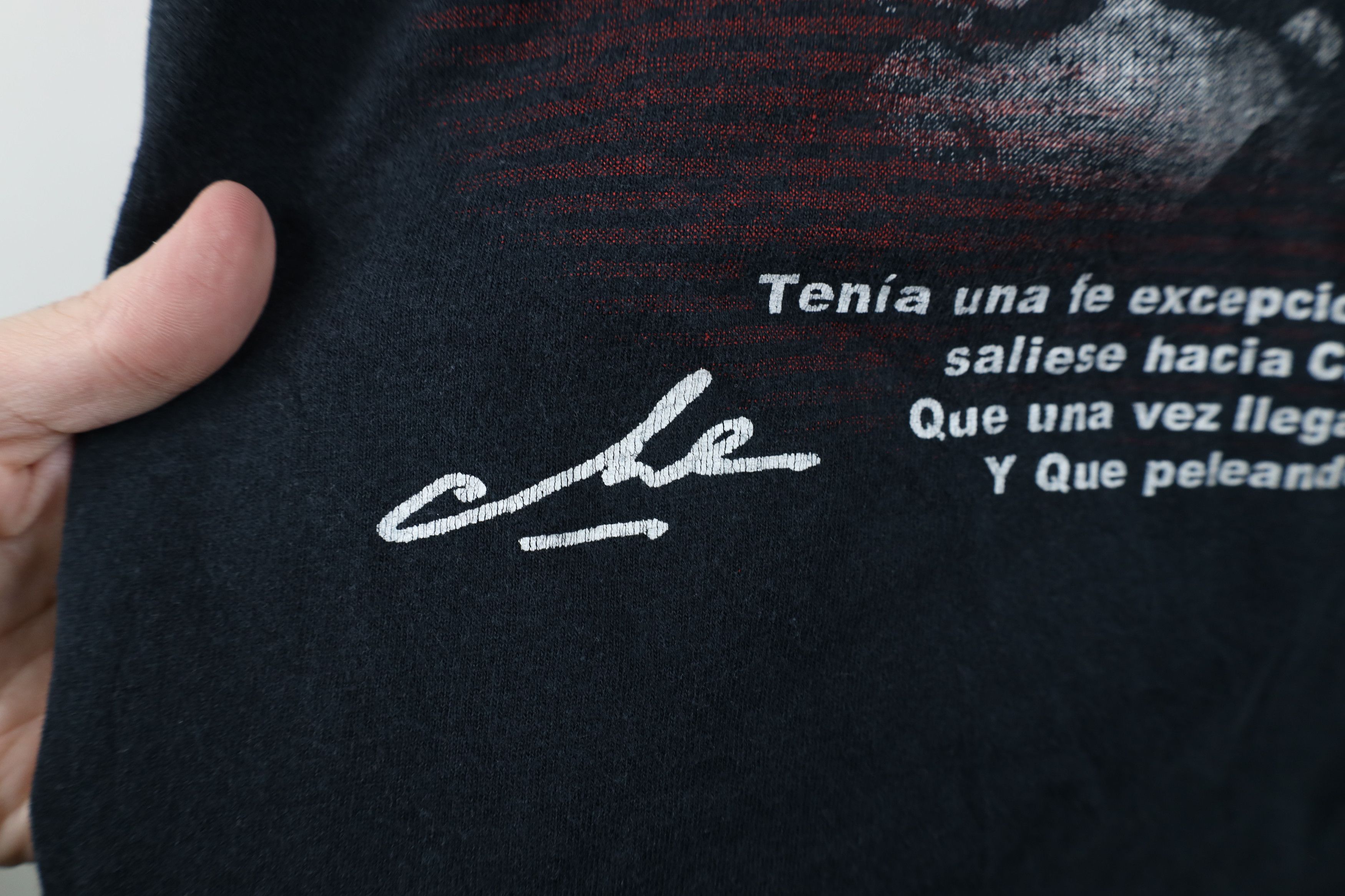 Vintage Vintage Y2K Spell Out Che Guevara Short Sleeve T-Shirt Black Size US XXL / EU 58 / 5 - 7 Thumbnail