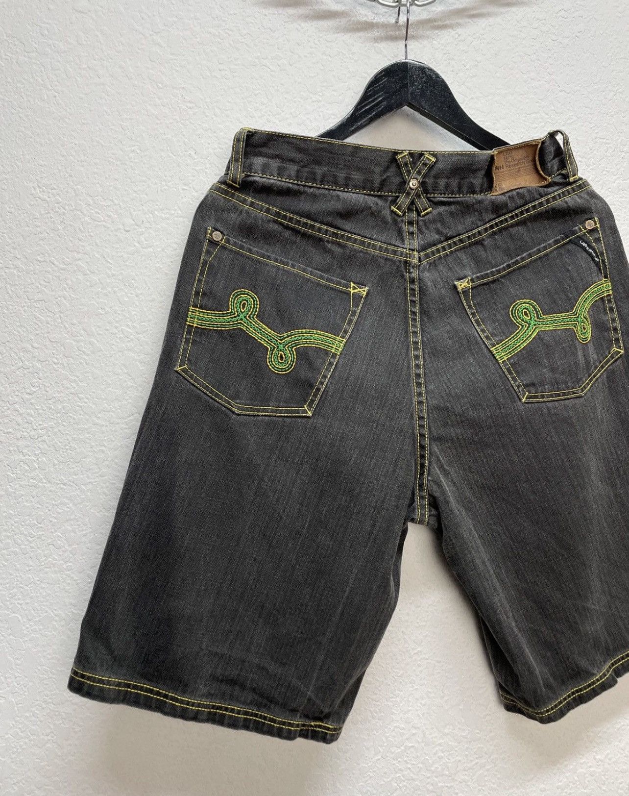 JNCO Vintage Y2K LRG Baggy Fit Japanese Distressed Shorts Pants Size US 30 / EU 46 - 3 Thumbnail