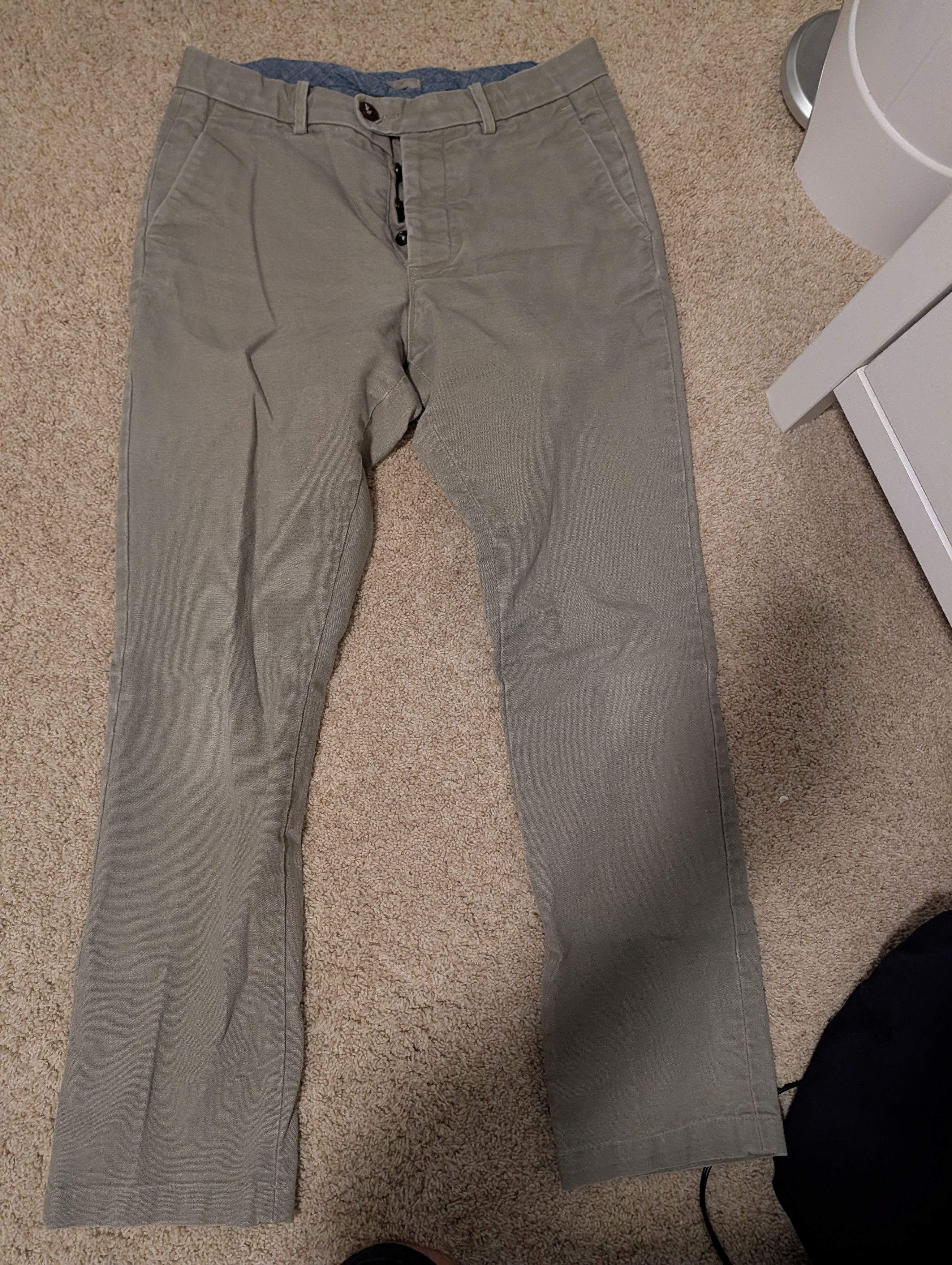 Gustin #7 Desert Duck Canvas Chino Size US 32 / EU 48 - 1 Thumbnail