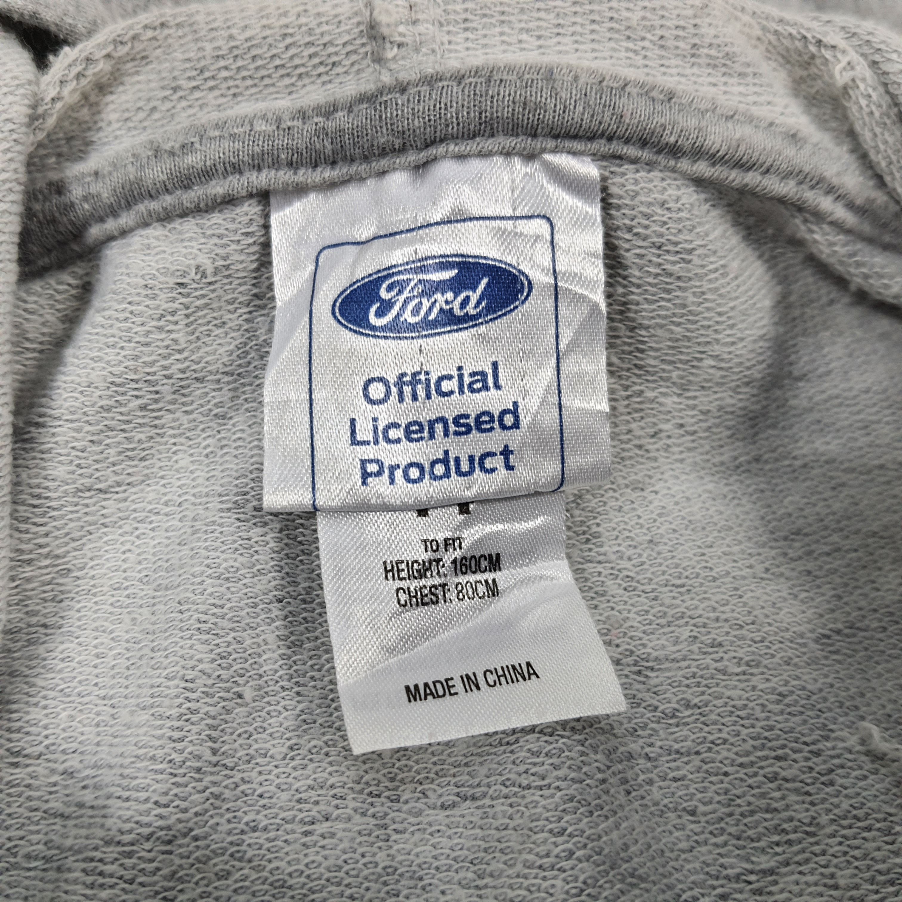 Ford × Vintage Vintage Ford Mustang Motorsports Big Logo Hoodies Size US XS / EU 42 / 0 - 5 Thumbnail