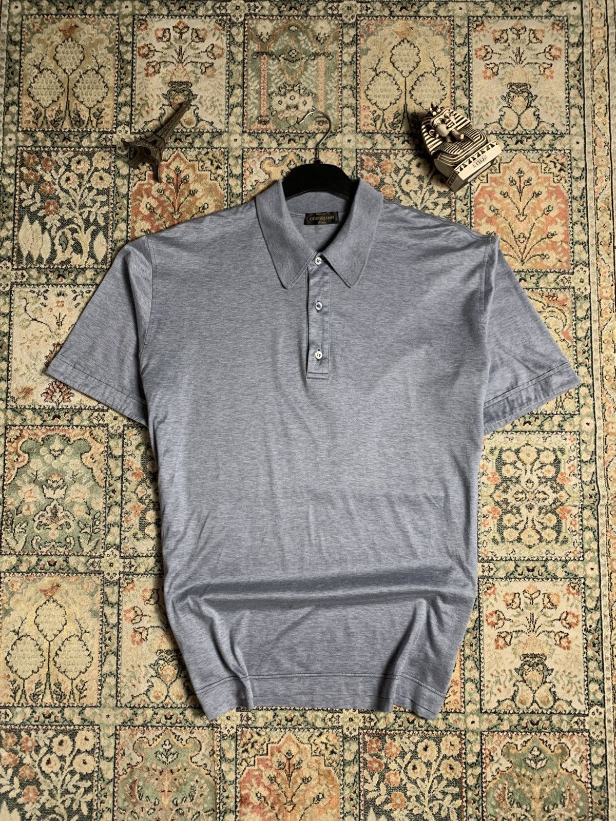 Corneliani × Vintage Corneliani Polo Size US M / EU 48-50 / 2 - 1 Thumbnail