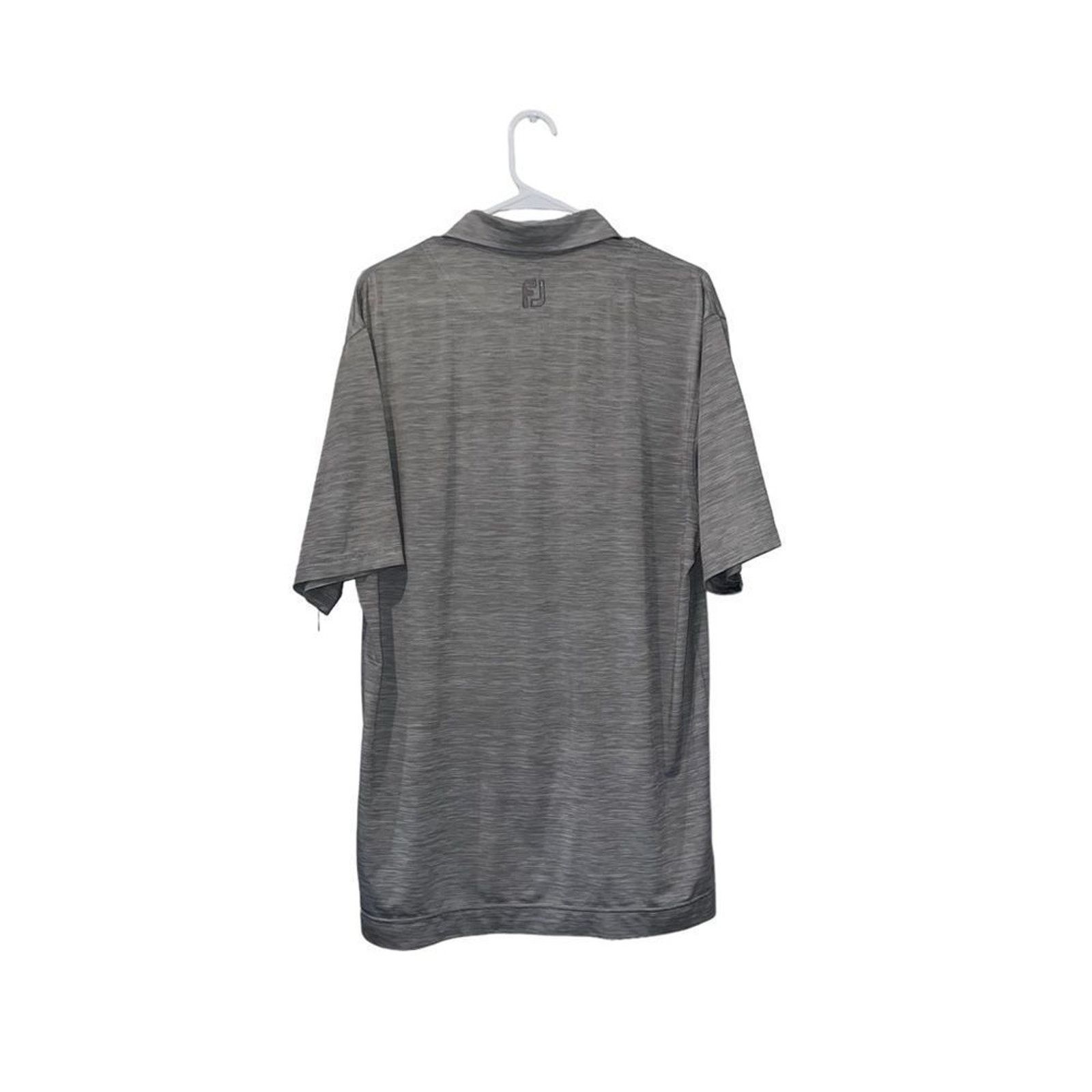 Footjoy FootJoy Men's Golf Polo Shirt Size Medium Gray Heather Size US M / EU 48-50 / 2 - 3 Thumbnail