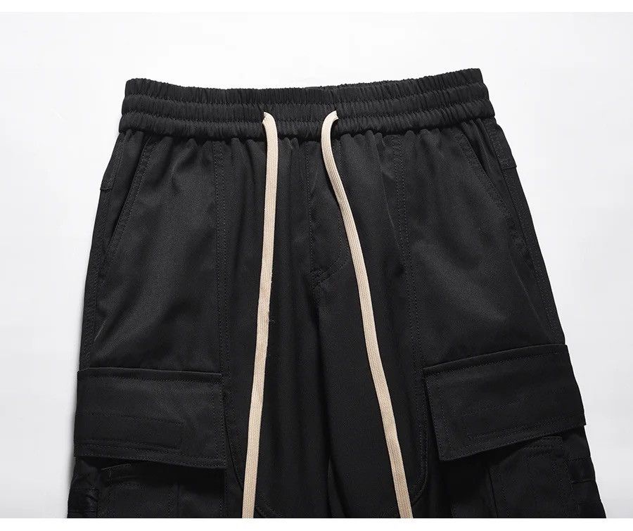 Utility tactical flared cargo pants y2k