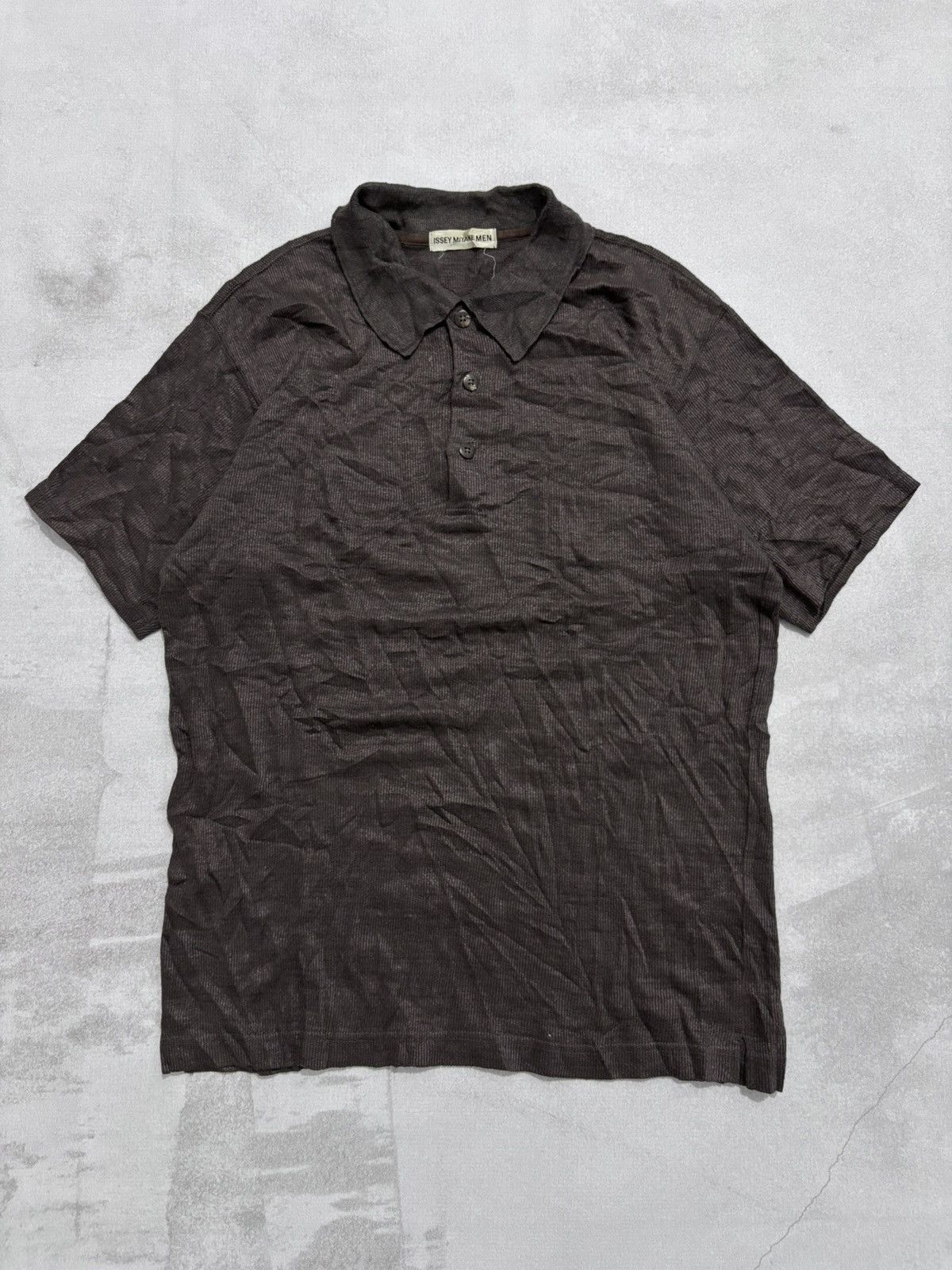 Issey Miyake Issey Miyake polo shirt Size US L / EU 52-54 / 3 - 1 Thumbnail