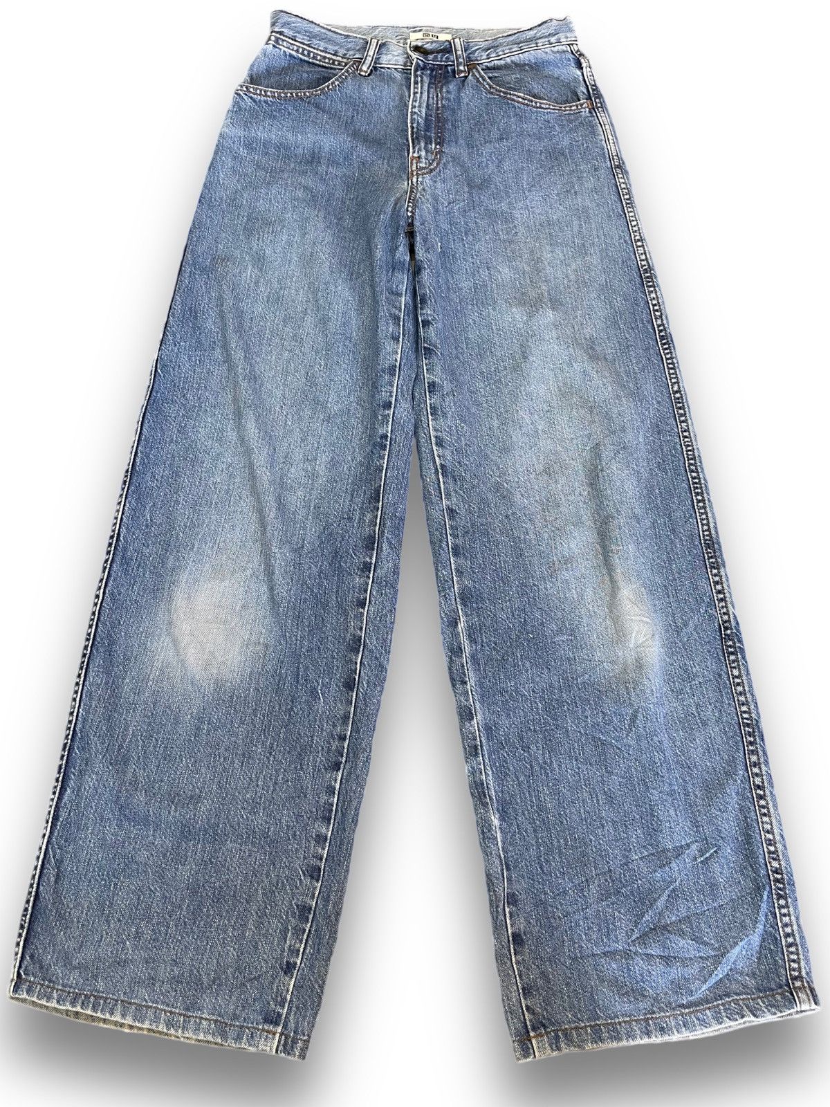 Christophe Lemaire × Uniqlo Vintage Uniqlo U Baggy Distressed Denim Size US 28 / EU 44 - 1 Thumbnail