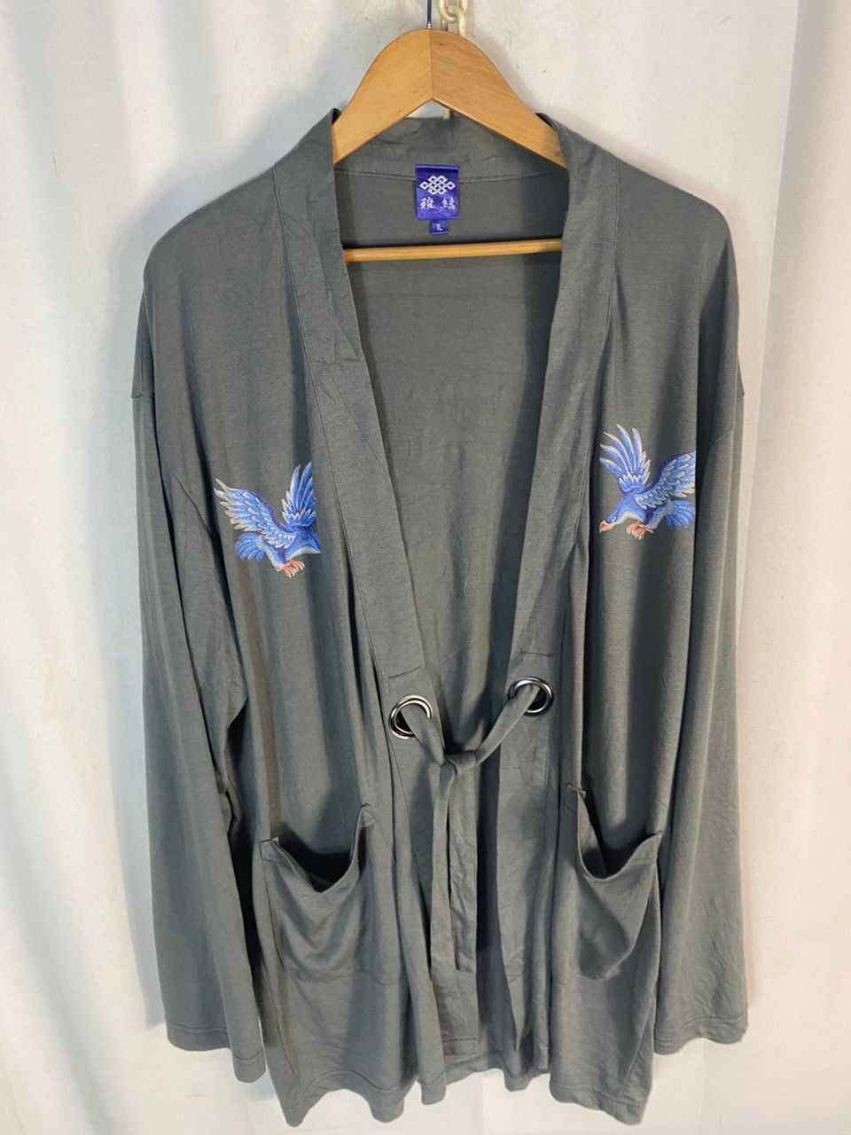 Japanese Brand Hnisex🔥Sukajan embroidered printed cardigan shirt Size US XL / EU 56 / 4 - 2 Thumbnail