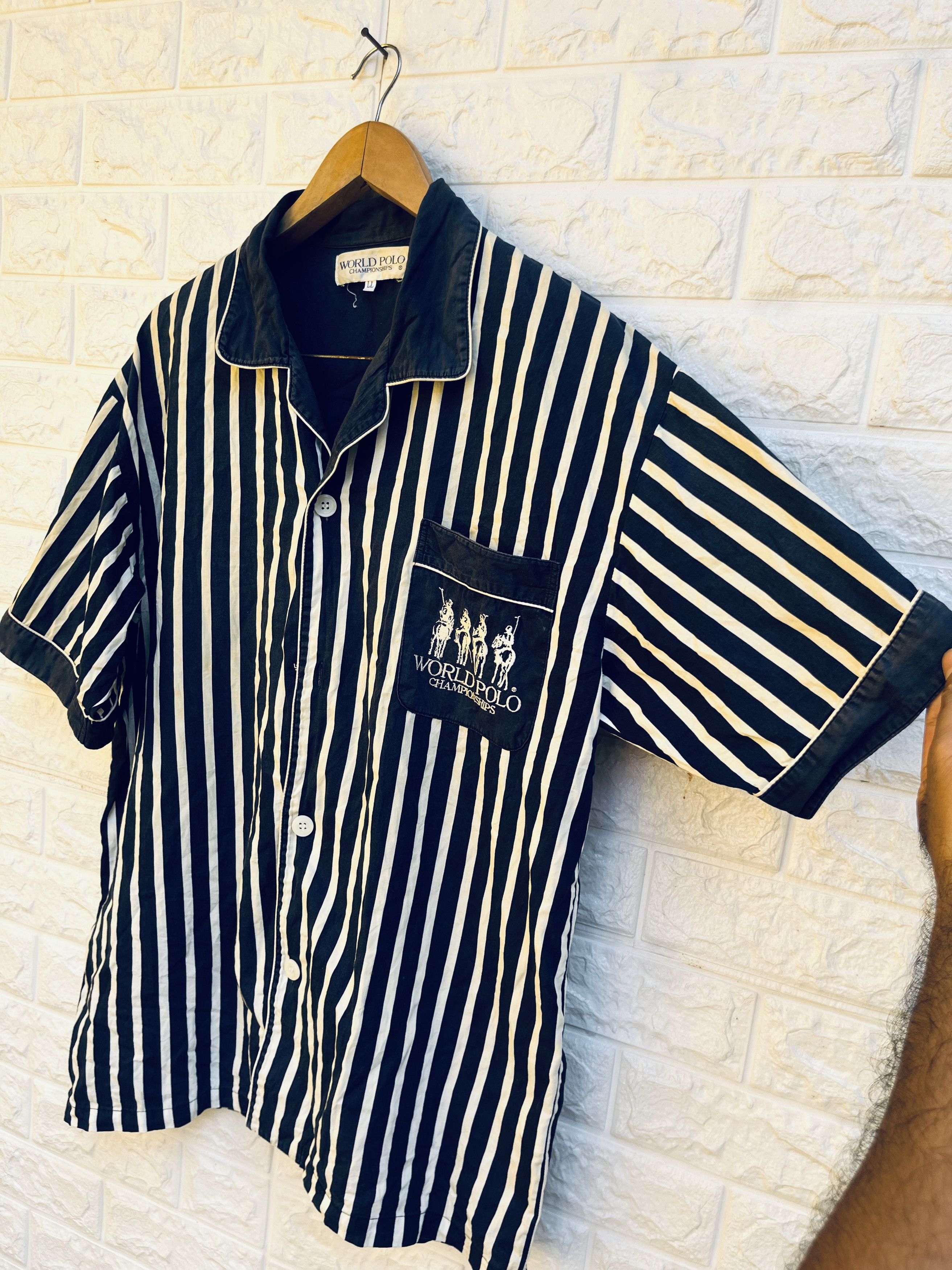 Japanese Brand × Vintage Vintage Polo Club Designer Fashion Style Shirt Size US L / EU 52-54 / 3 - 4 Thumbnail