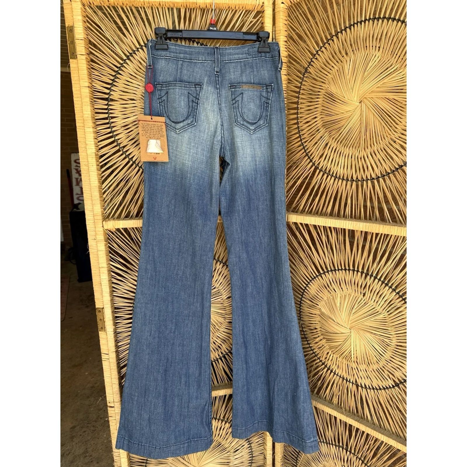 True Religion VINTAGE True Religion Jeans Joey Flare Low Rise 26 New with Tags Blue Denim 5-Pocket Womens Shoes? Size 26" / US 2 / IT 38 - 5 Thumbnail