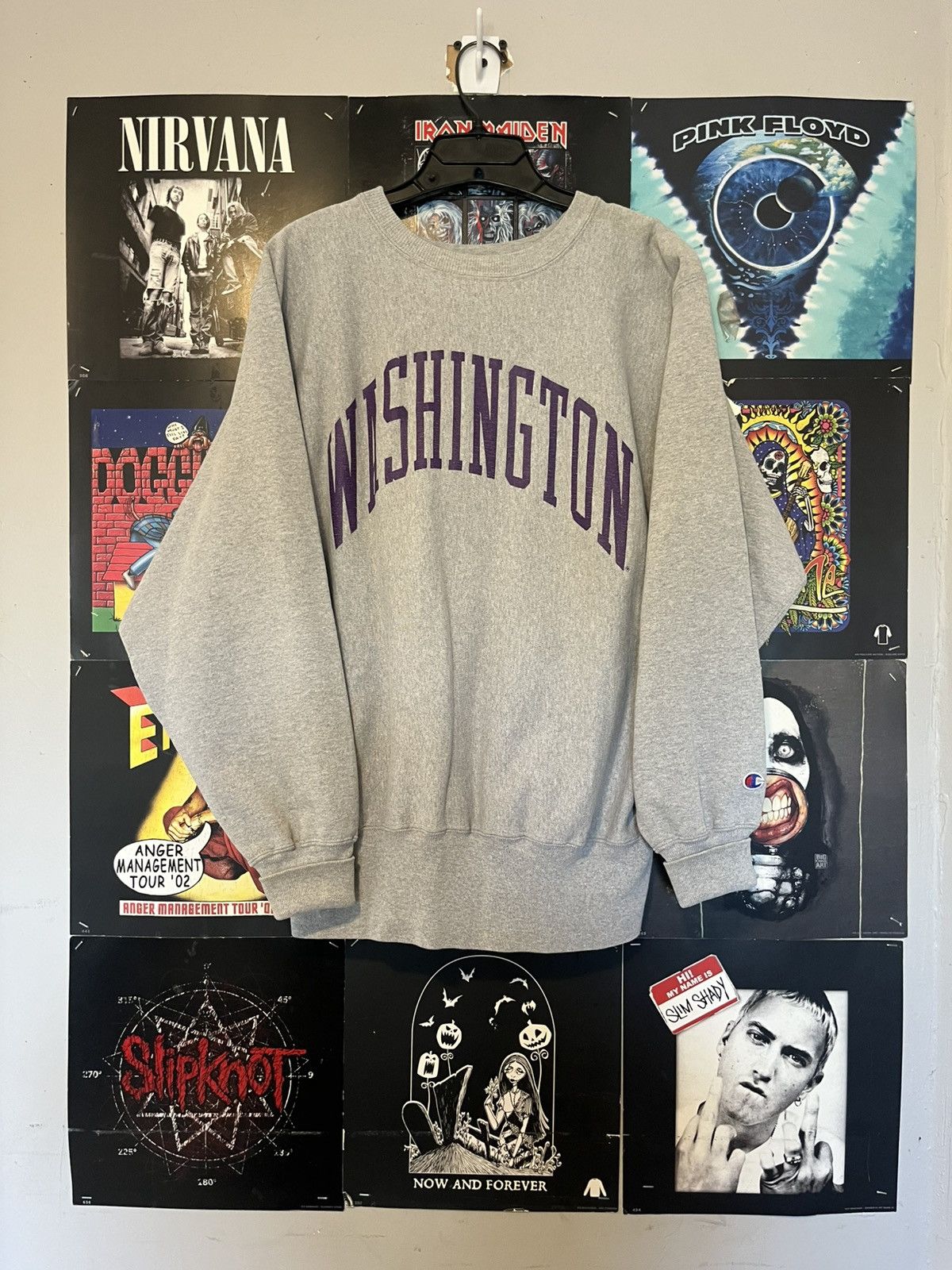 Champion Vintage 90’s Champion Revese Weave Washington State sweater Size US L / EU 52-54 / 3 - 1 Thumbnail