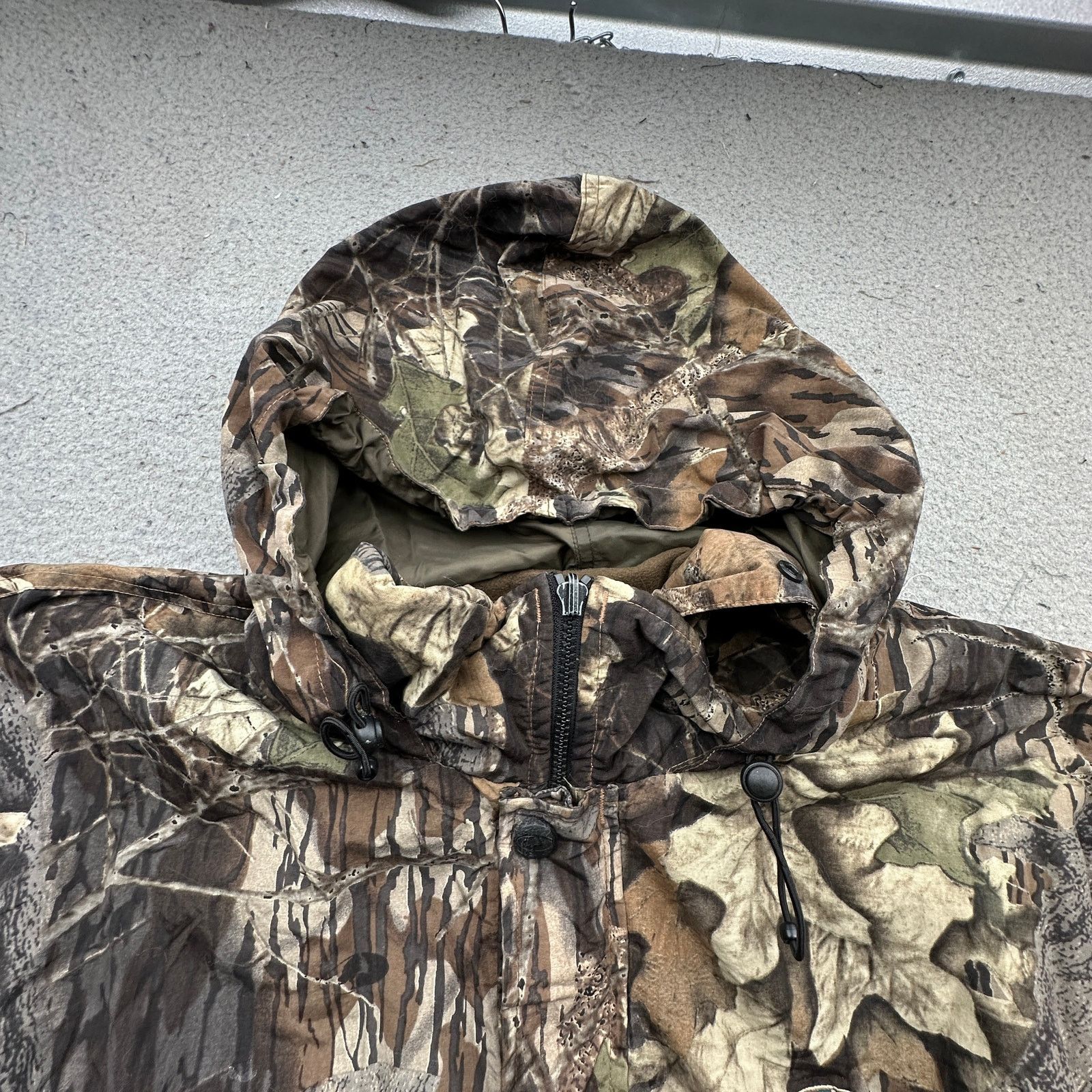 Mossy Oaks Mossy Oak Reversible Camouflage Fleece Hooded Jacket Mens XL Size US XL / EU 56 / 4 - 13 Thumbnail