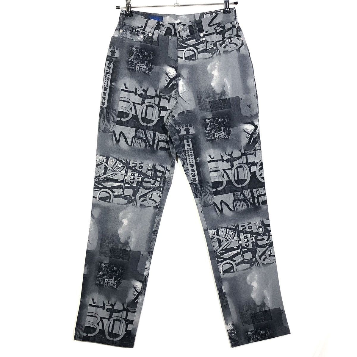 Kenzo Pantalon All Over Print Asiatique Vintage 90’s Kenzo Size 27" / US 4 / IT 40 - 1 Thumbnail