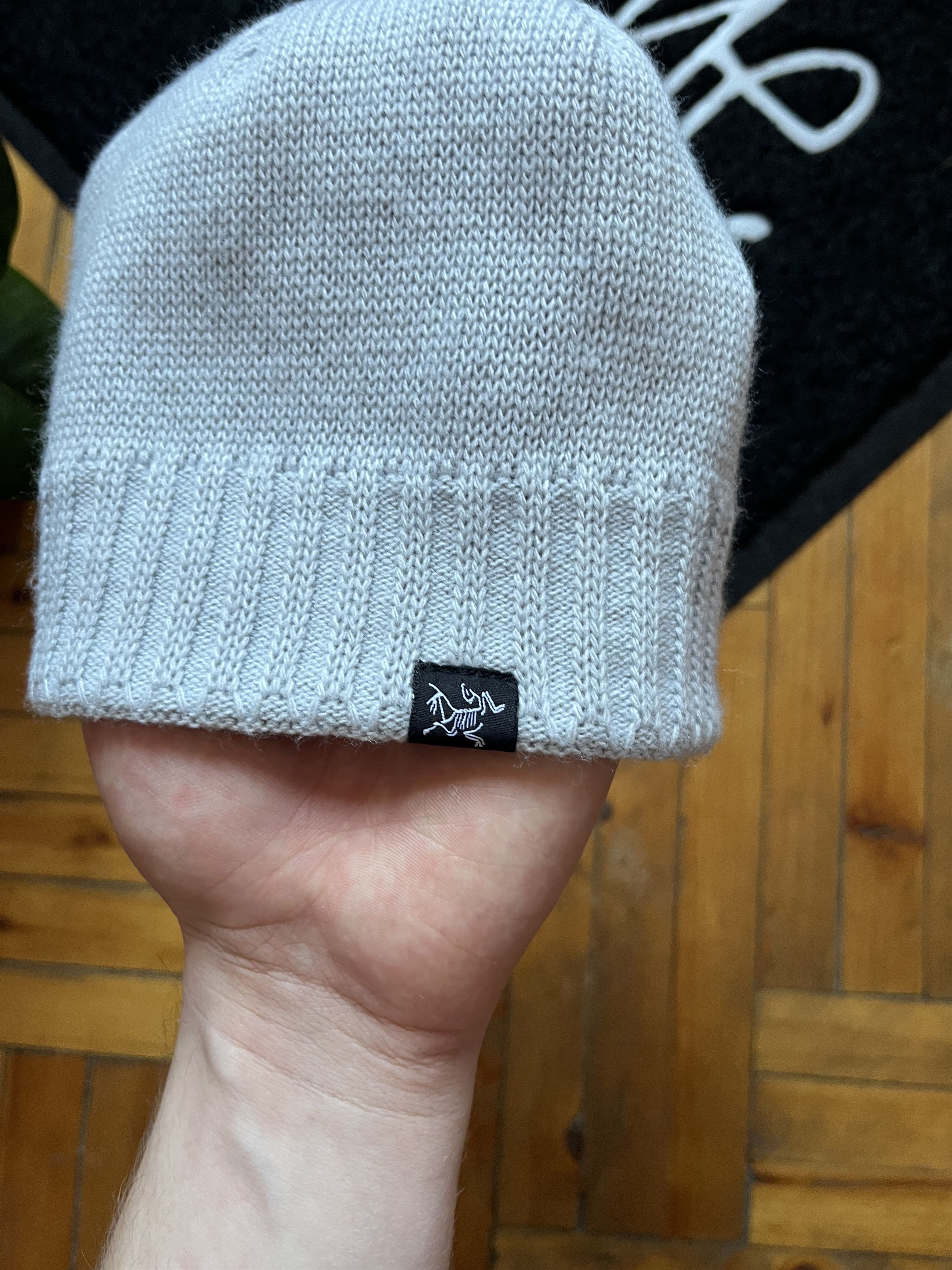 Arc'teryx Vintage Arcteryx Knitted Wool 90's Streetwear Gray Hat Size ONE SIZE - 3 Thumbnail