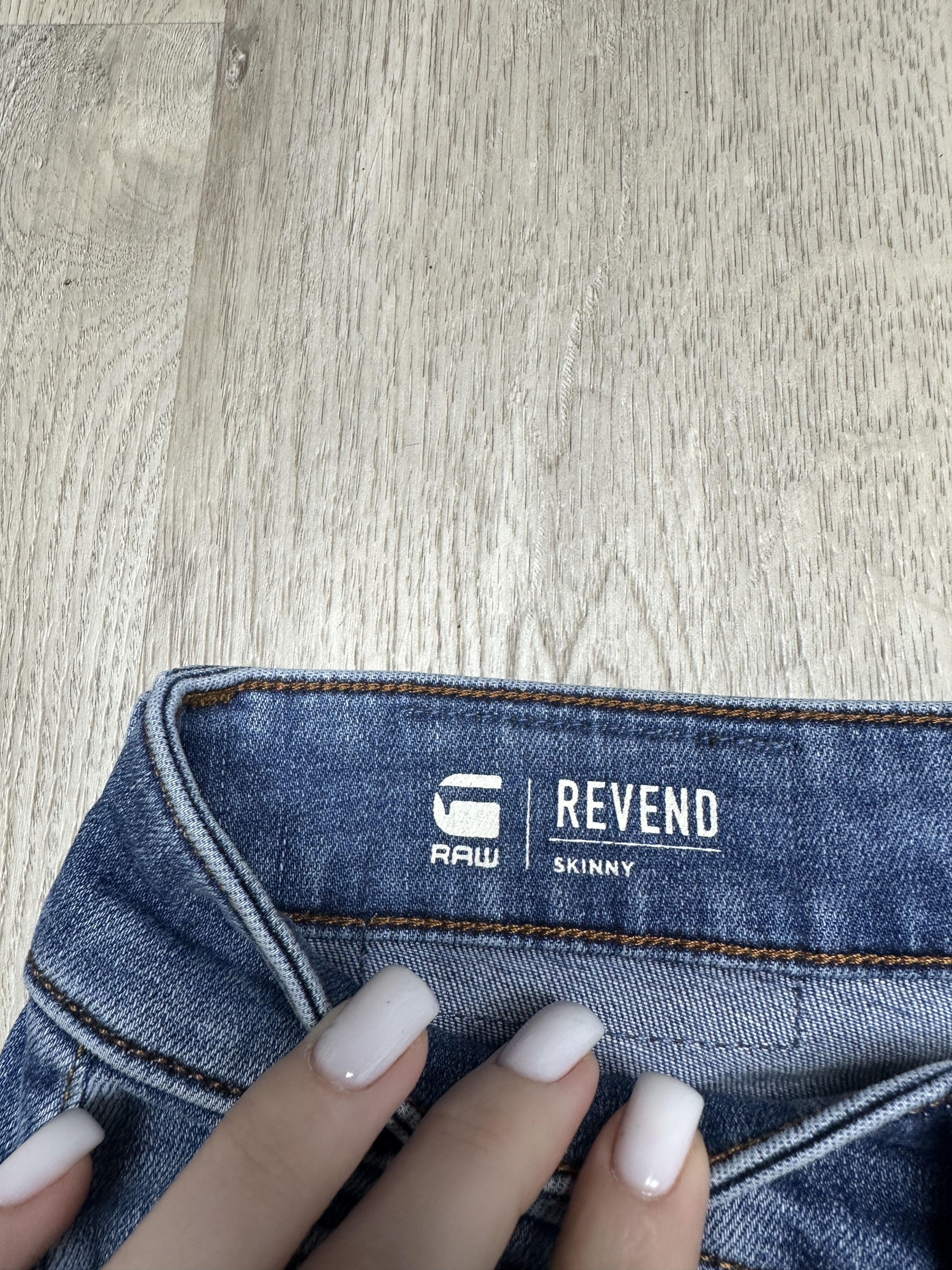 G-Star G Star Raw Mens Revend Skinny Denim Pants Jeans Size US 32 / EU 48 - 3 Thumbnail