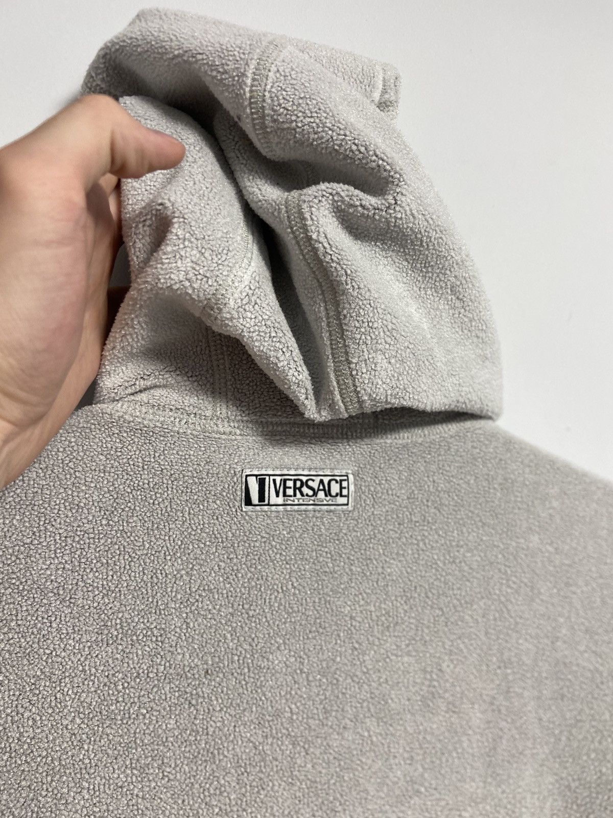 Versace Versace Vintage Zip Hoodie Fleece Size L / US 10 / IT 46 - 13 Thumbnail