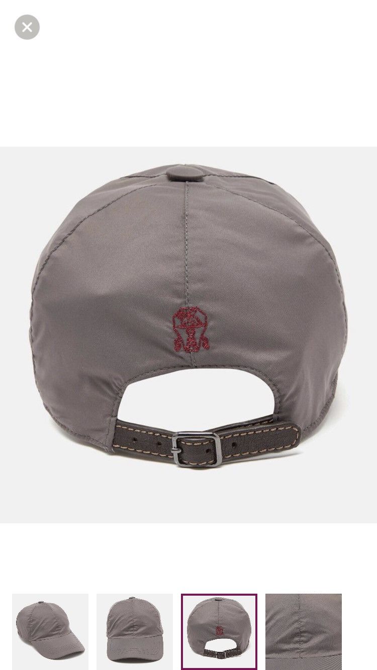 Brunello Cucinelli NWT nylon cap Size ONE SIZE - 2 Thumbnail
