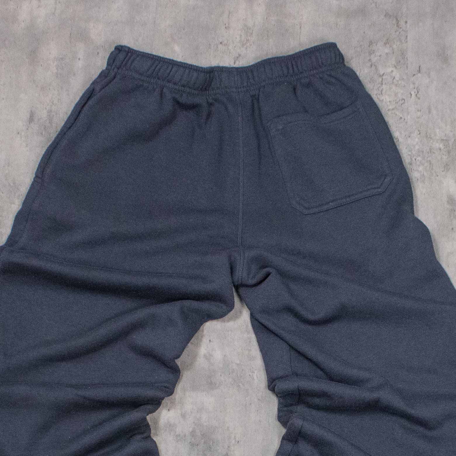 Athletic Works Y2K 2000's Baggy Relax Fit Wide Legged Navy Sweat Pant's Size US 28 / EU 44 - 10 Thumbnail