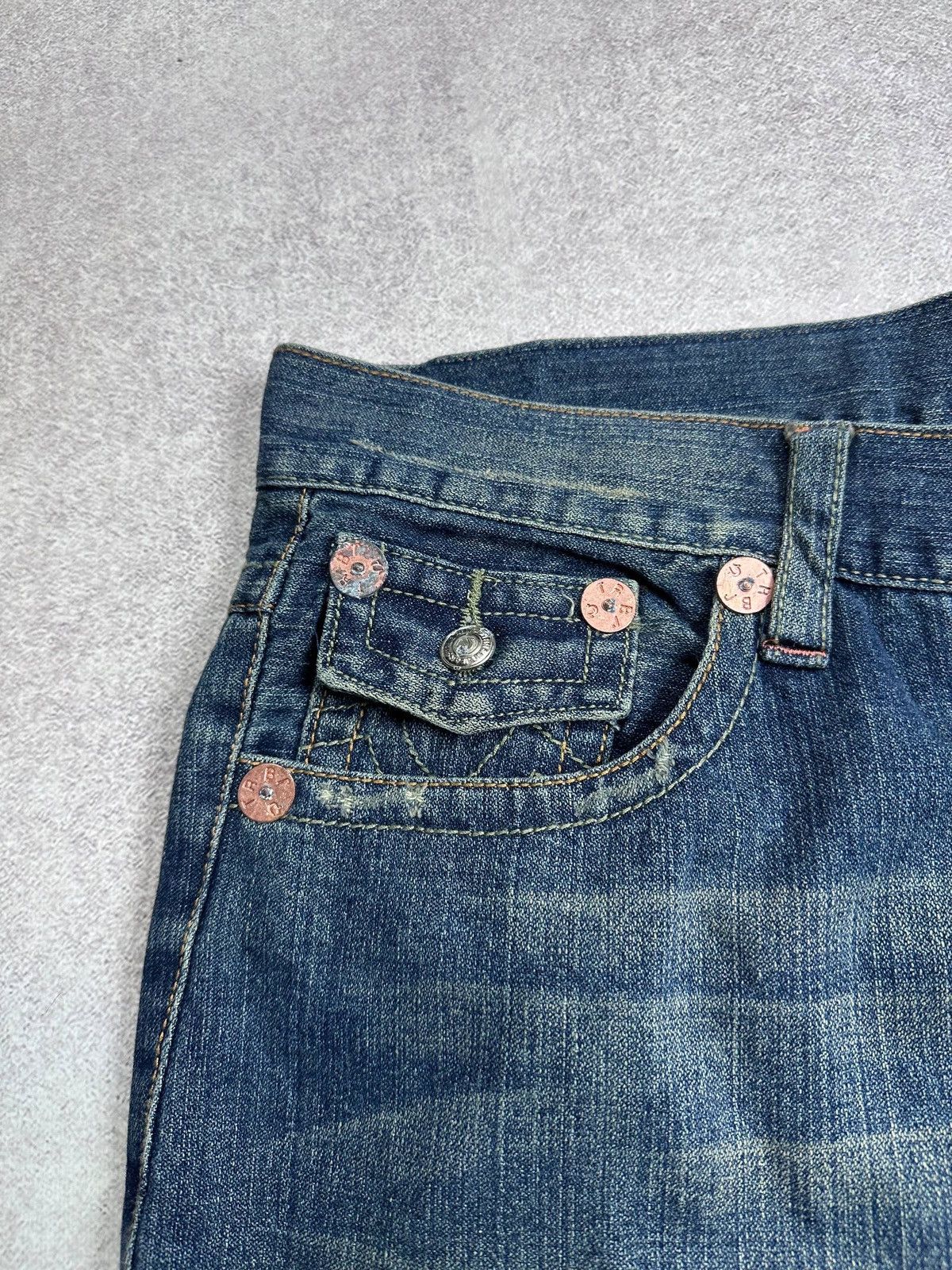 True Religion Vintage NWT True Religion Japanese Embroidery Shorts 32 Size US 32 / EU 48 - 8 Thumbnail