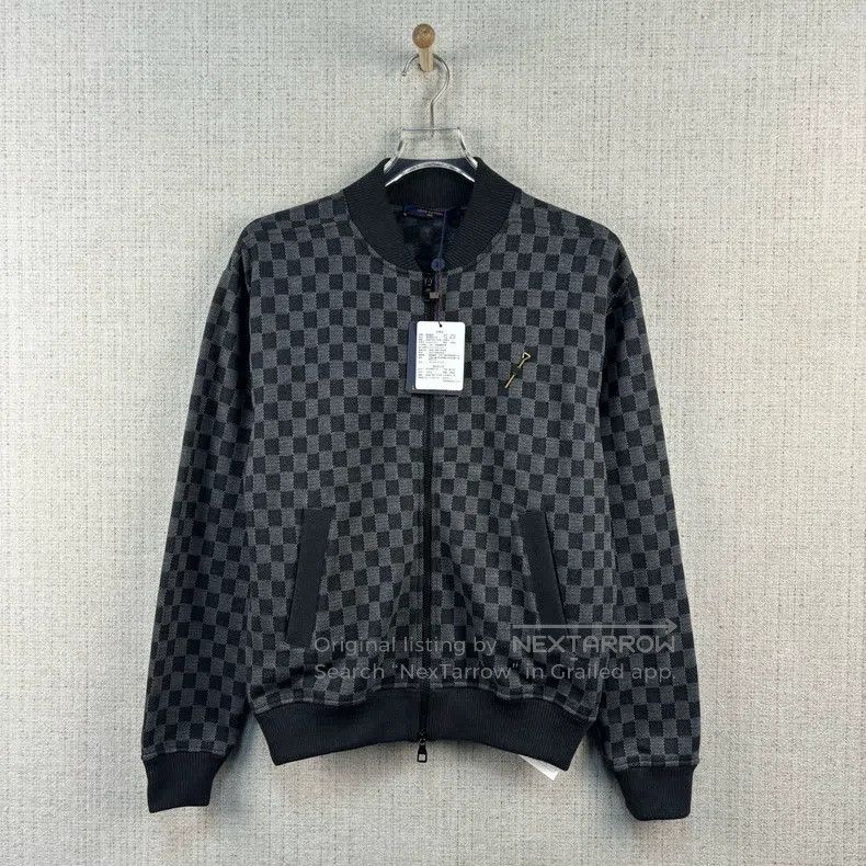 Louis Vuitton Louis Vuitton Pin Checker Knit Jacket Size US S / EU 44-46 / 1 - 1 Thumbnail