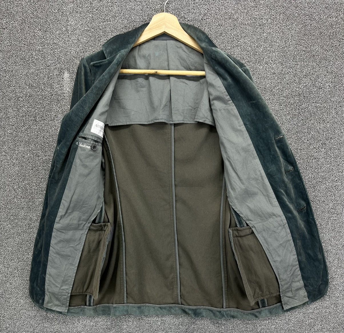 Armani Collezioni Vintage Armani Collezioni Wool Coats Jacket Size M / US 6-8 / IT 42-44 - 7 Thumbnail