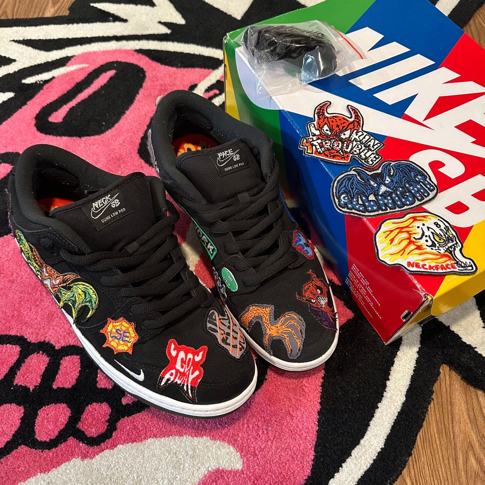 Nike Nike SB Dunk Low Pro QS Neckface - Size 11 - Used Size US 11 / EU 44 - 1 Thumbnail
