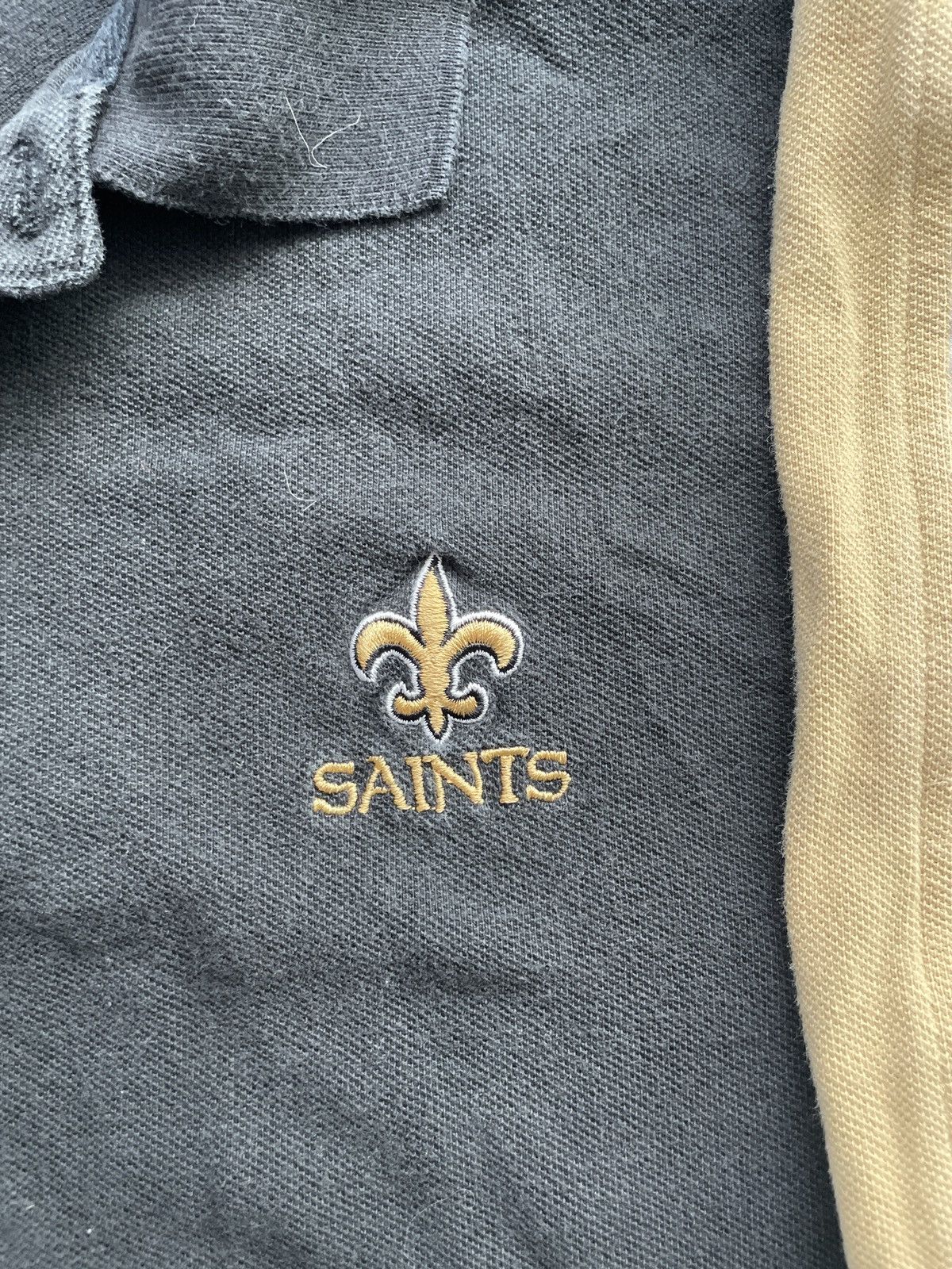 NFL × Vintage Vintage saints polo Size US XL / EU 56 / 4 - 2 Thumbnail