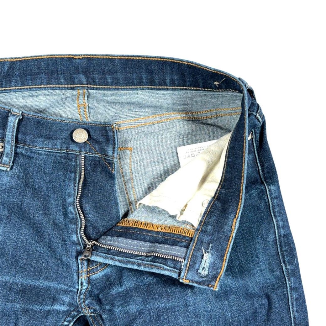 Abercrombie & Fitch Abercrombie & Fitch Jeans Mens 30x29 Blue Dark Wash Denim Langdon Skinny Stretch Jeans Mens Regular 30 Blue Dark Wash Skinny Stretch Langdon Size US 30 / EU 46 - 4 Thumbnail