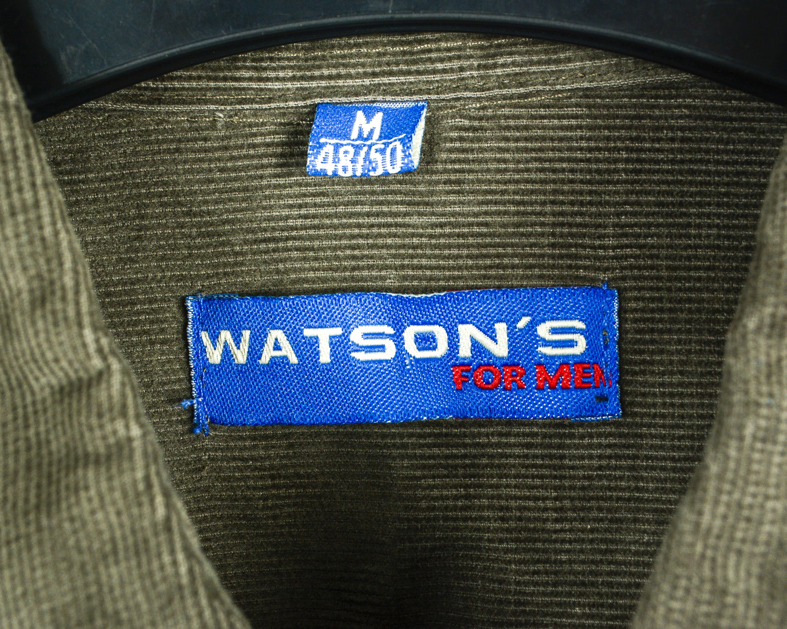 Other × Vintage Watsons M Shirt Long Sleeve Soft Corduroy Cords EU 48/50 Top Size US M / EU 48-50 / 2 - 7 Thumbnail